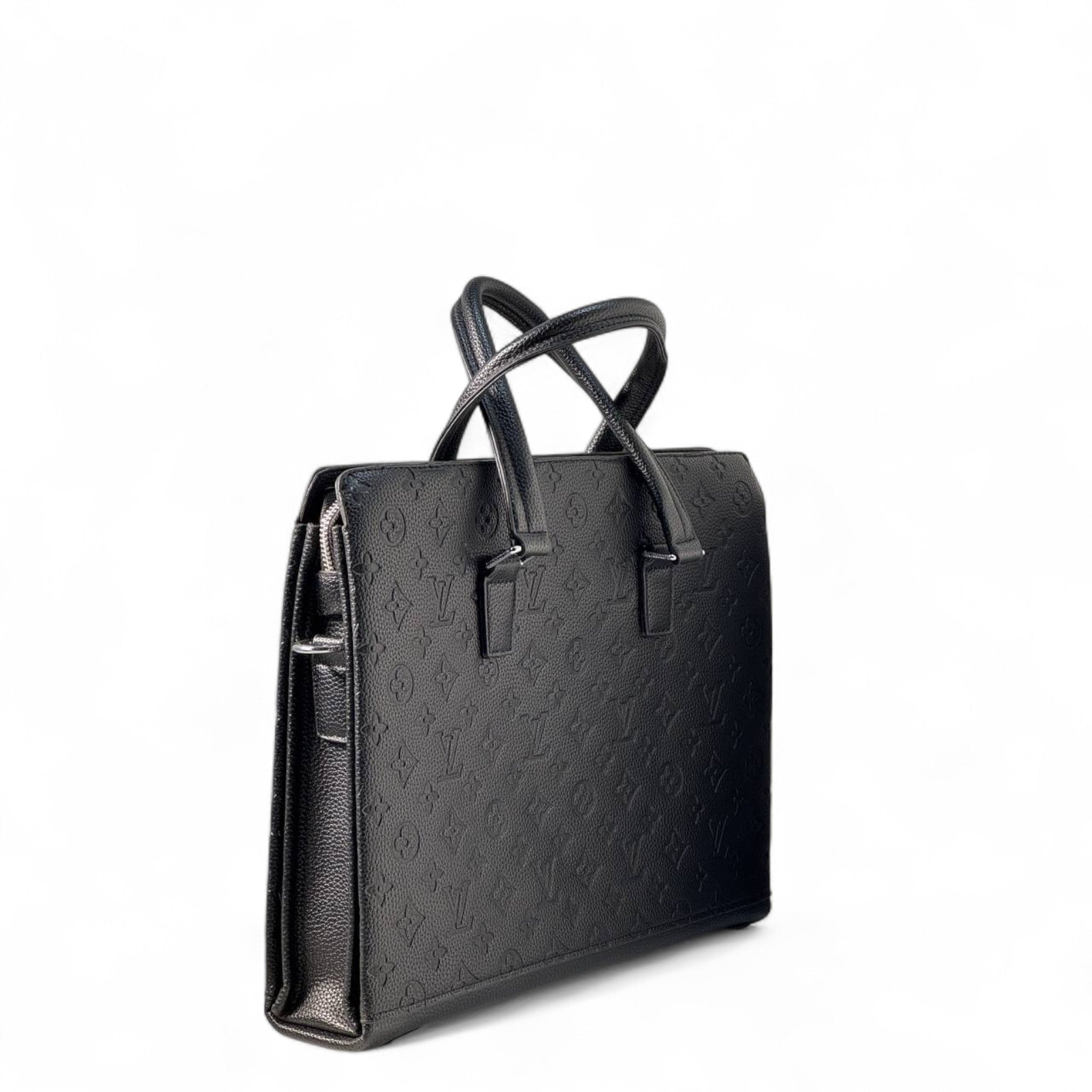 Louis Vuitton Black Monogram Leather Briefcase β Executive Style π€πΌ