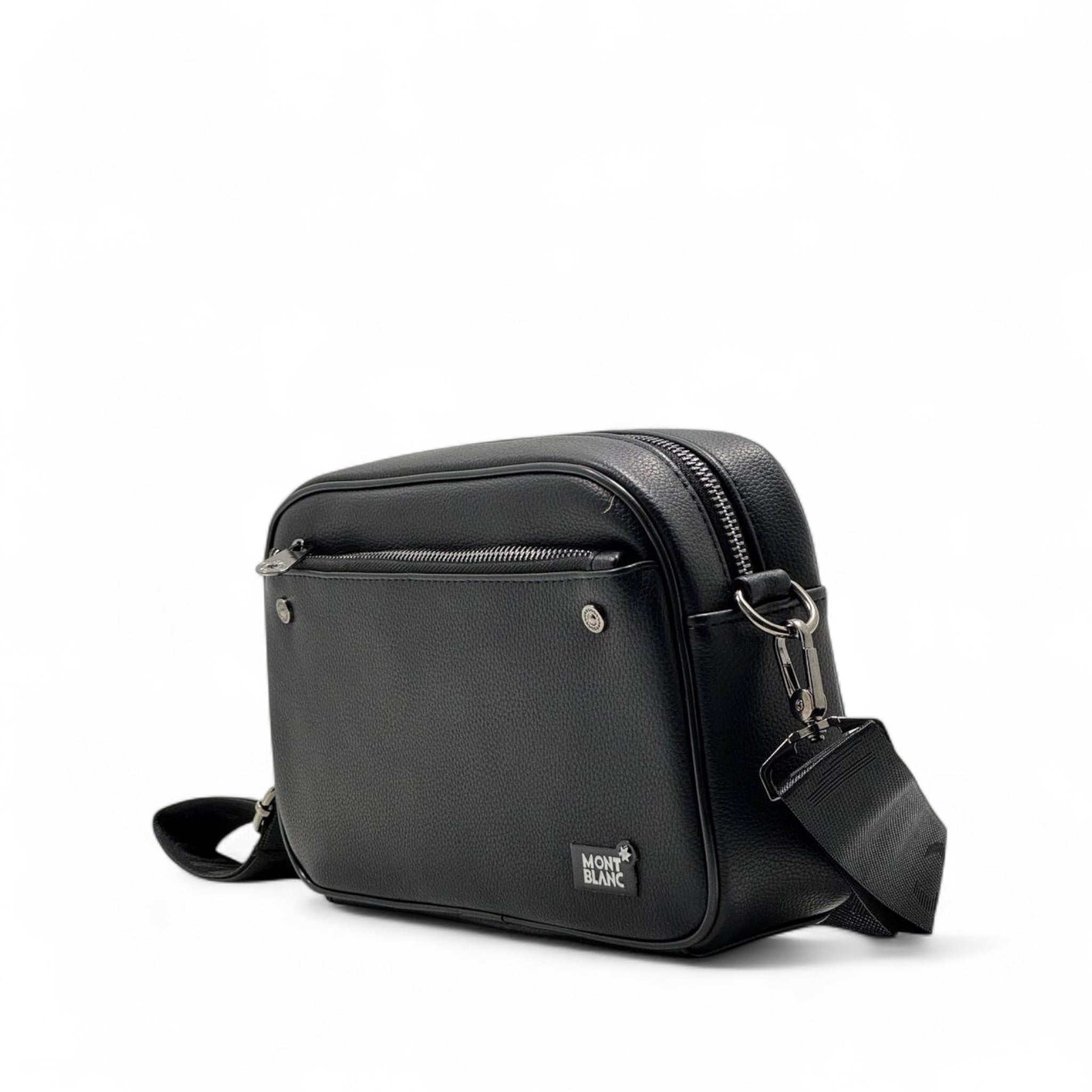 🖤 Montblanc Urban Crossbody Bag – Black Luxury for Everyday Moves 🖤