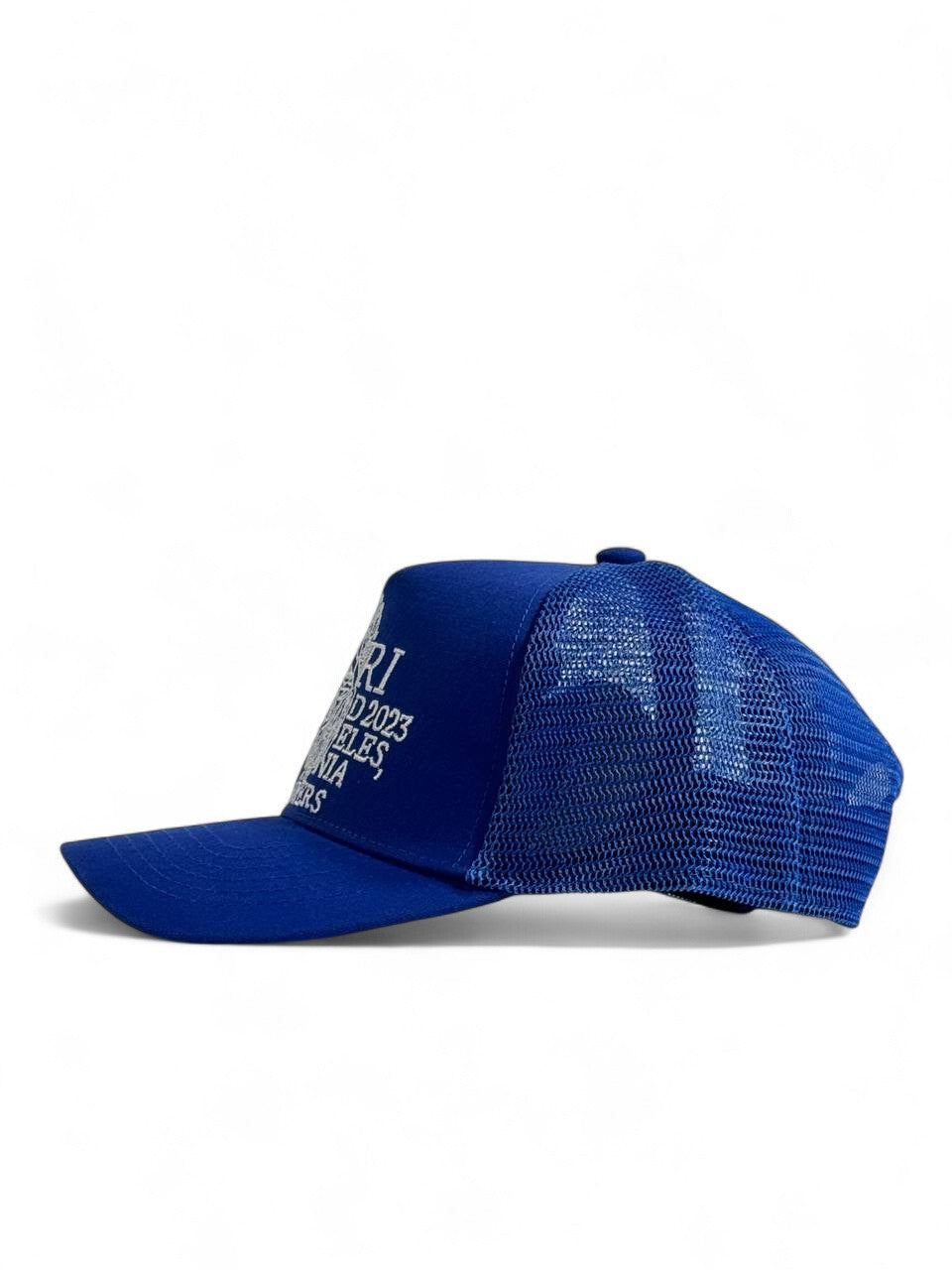 Amiri βDreamersβ Trucker Cap π§’ β Royal Blue | LA Streetwear Luxury β¨