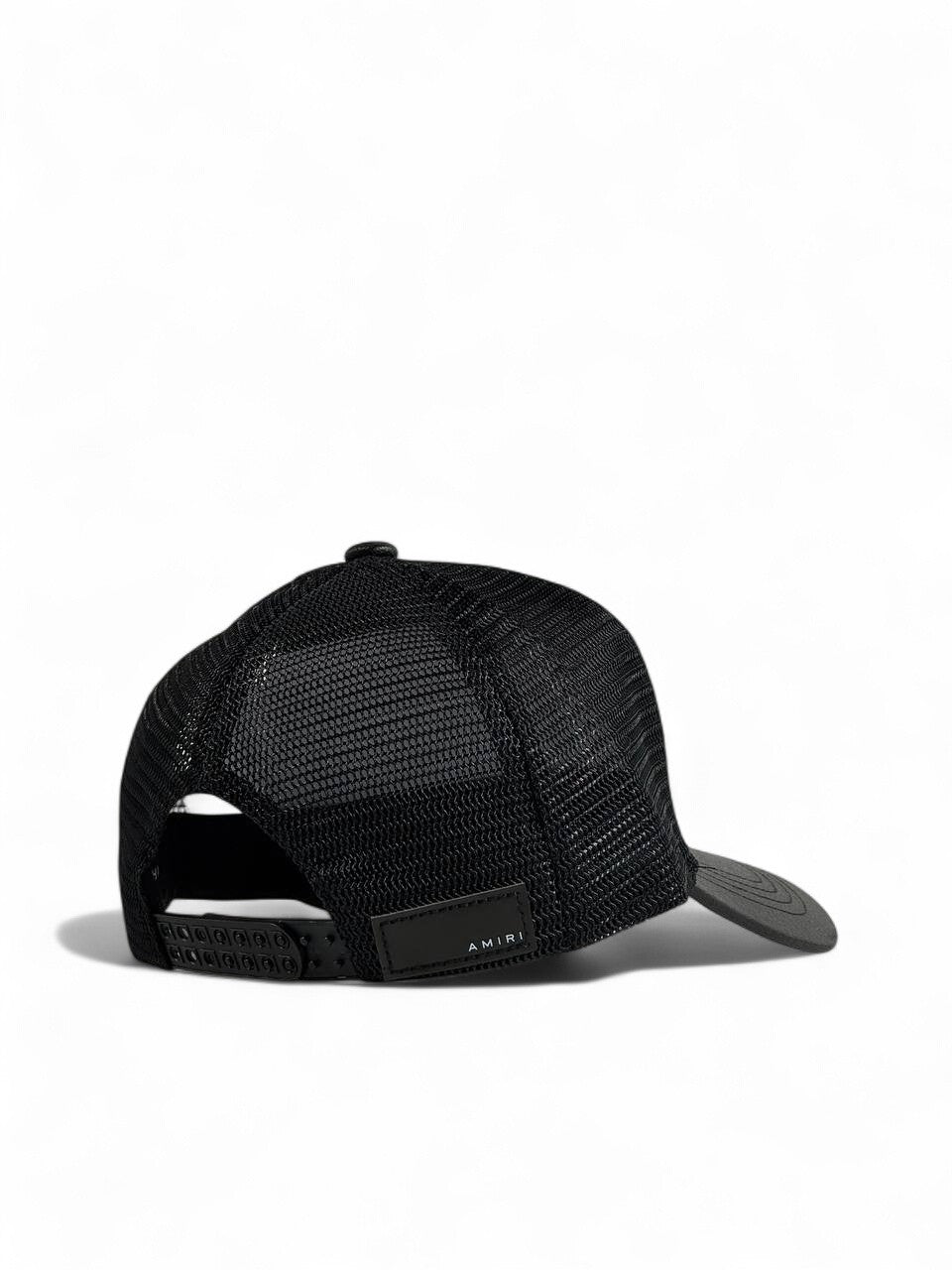 Amiri Black Trucker Cap π΄β¨ | Palm Tree Embroidery | Luxury Streetwear Hat π€
