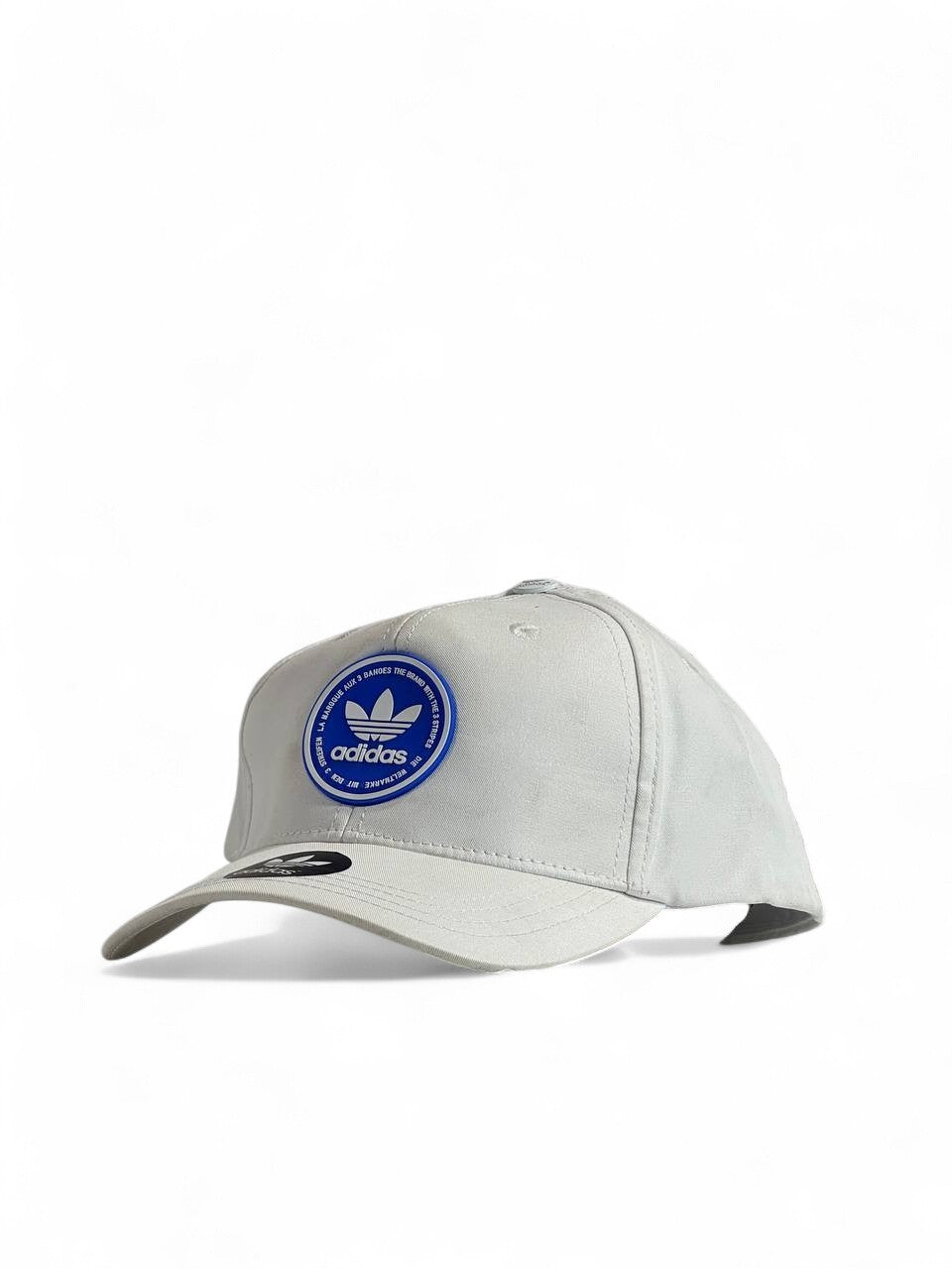 Adidas White & Blue Trefoil Cap β Classic Heritage Streetwear