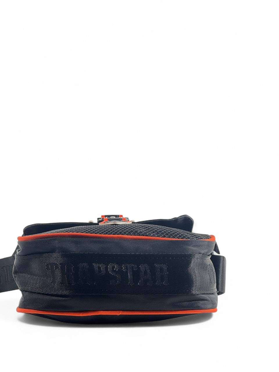 π€π§‘ Trapstar Black & Orange Crossbody Bag β Bold Urban Streetwear Shoulder Bag π₯