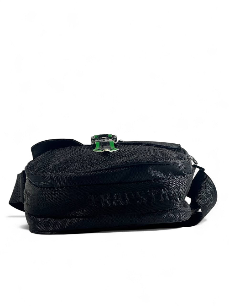 π€π Trapstar Black & Green Crossbody Bag β Bold Urban Streetwear Essential π₯