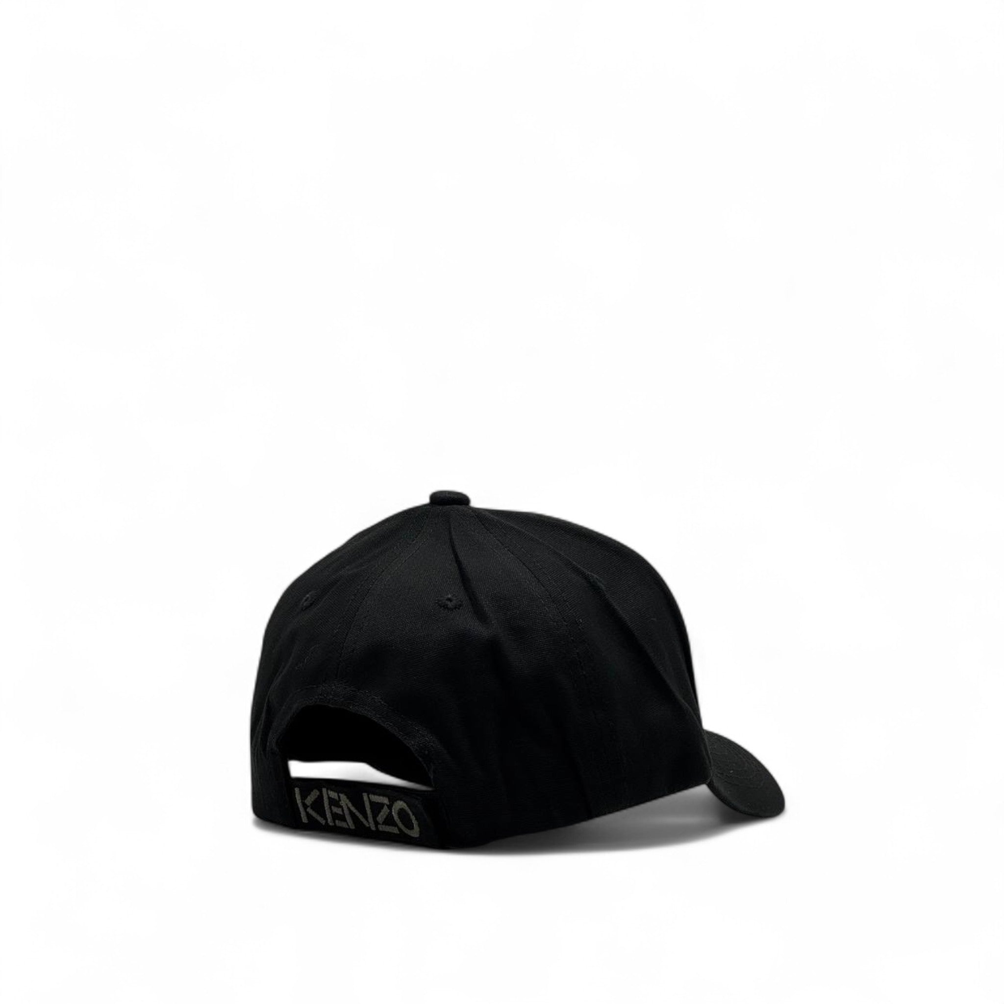 Kenzo Black Tiger Cap – Sleek Jungle Royalty