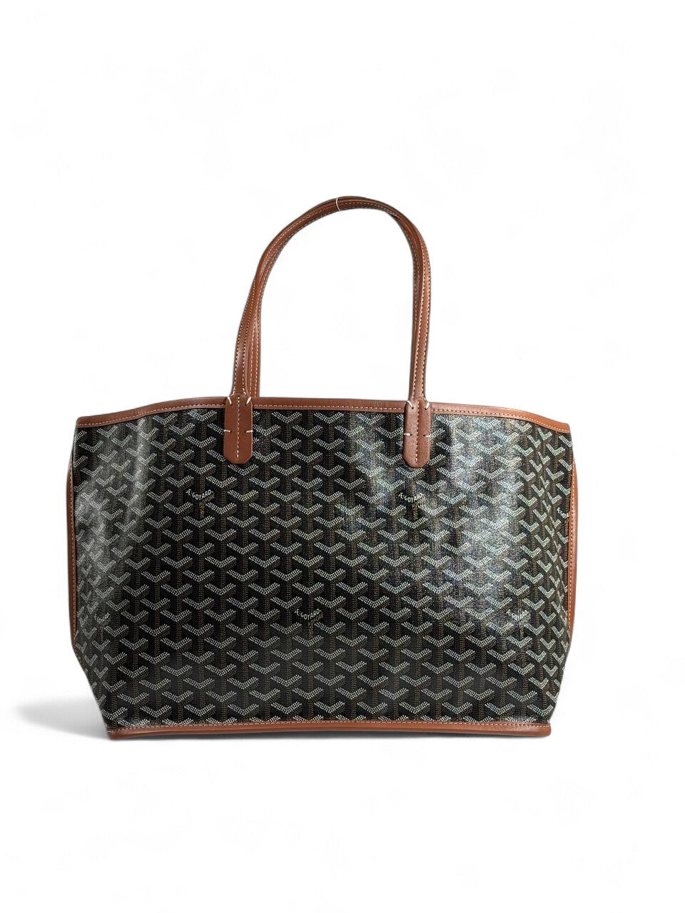 π€ Goyard Saint Louis GM Tote Bag β Black & Brown Trim | Luxury Icon β¨
