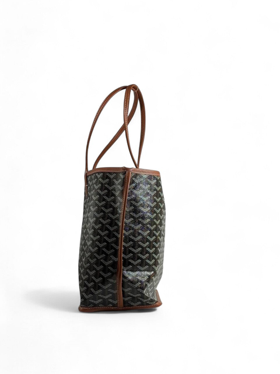 π€ Goyard Saint Louis GM Tote Bag β Black & Brown Trim | Luxury Icon β¨