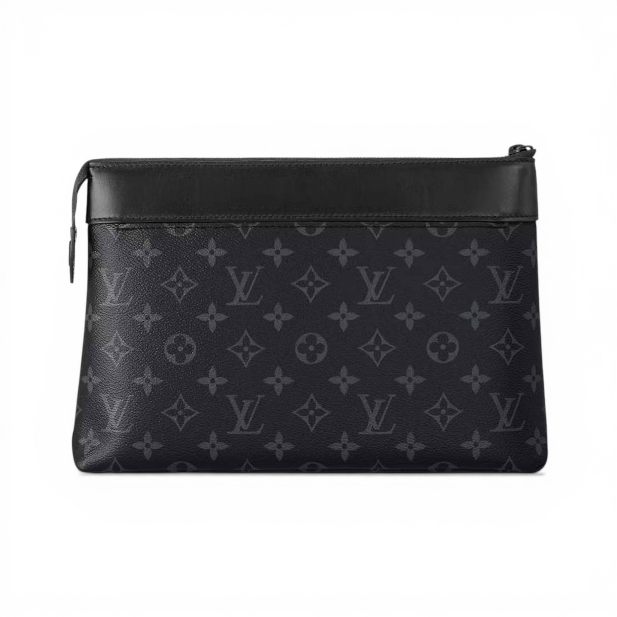 Louis Vuitton Black Monogram Wristlet Pouch Premium Edition π€πβ¨