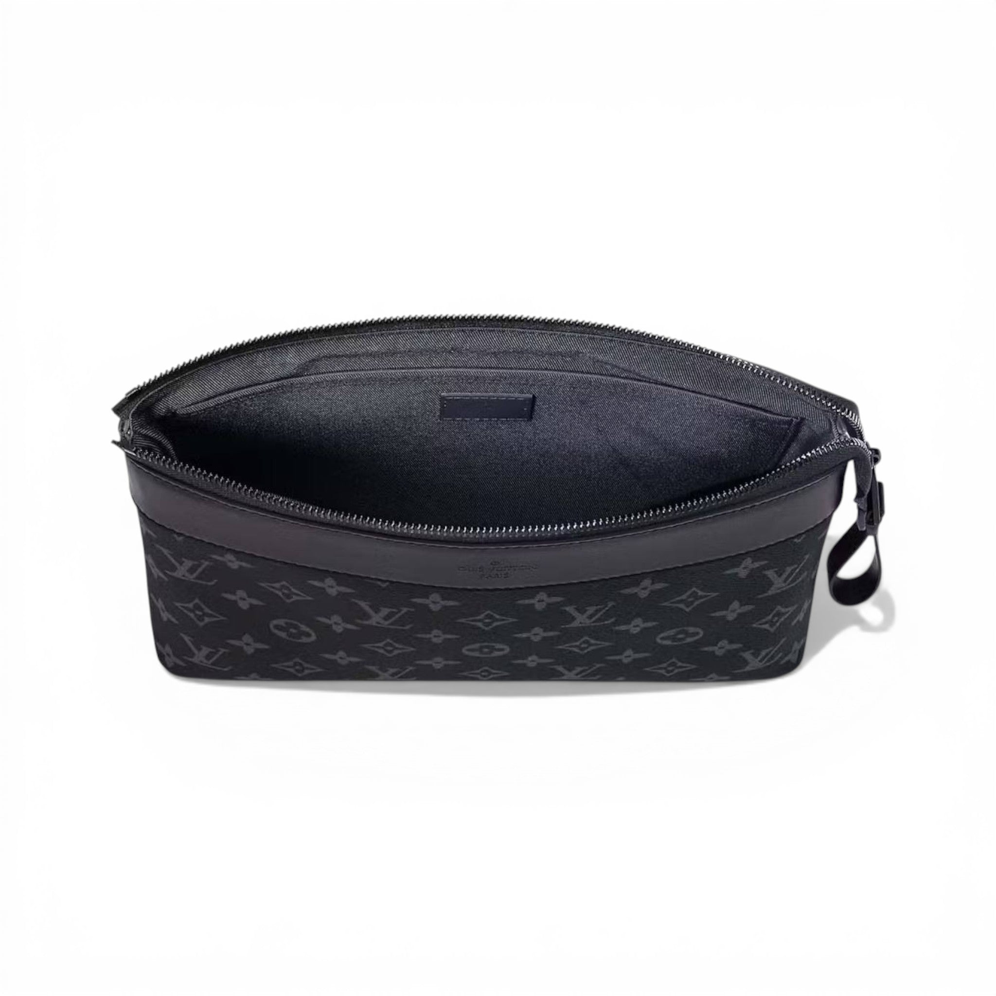 Louis Vuitton Black Monogram Wristlet Pouch Premium Edition π€πβ¨