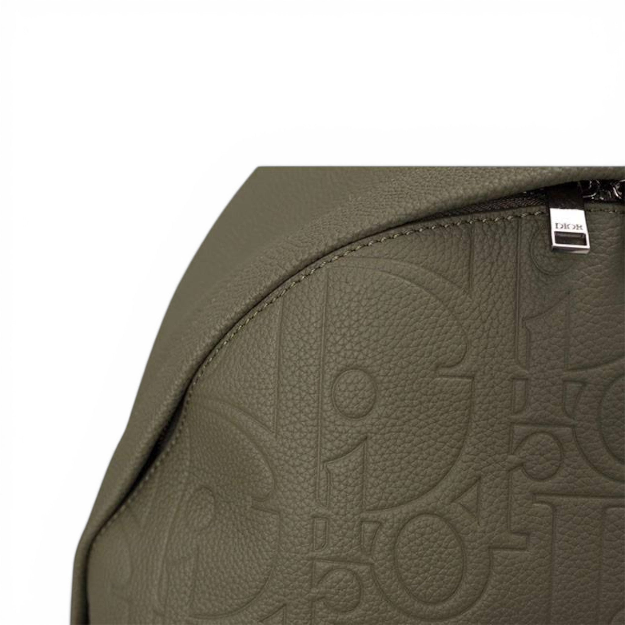 Dior Oblique Embossed Olive Luxury Backpack 🎒🫒✨