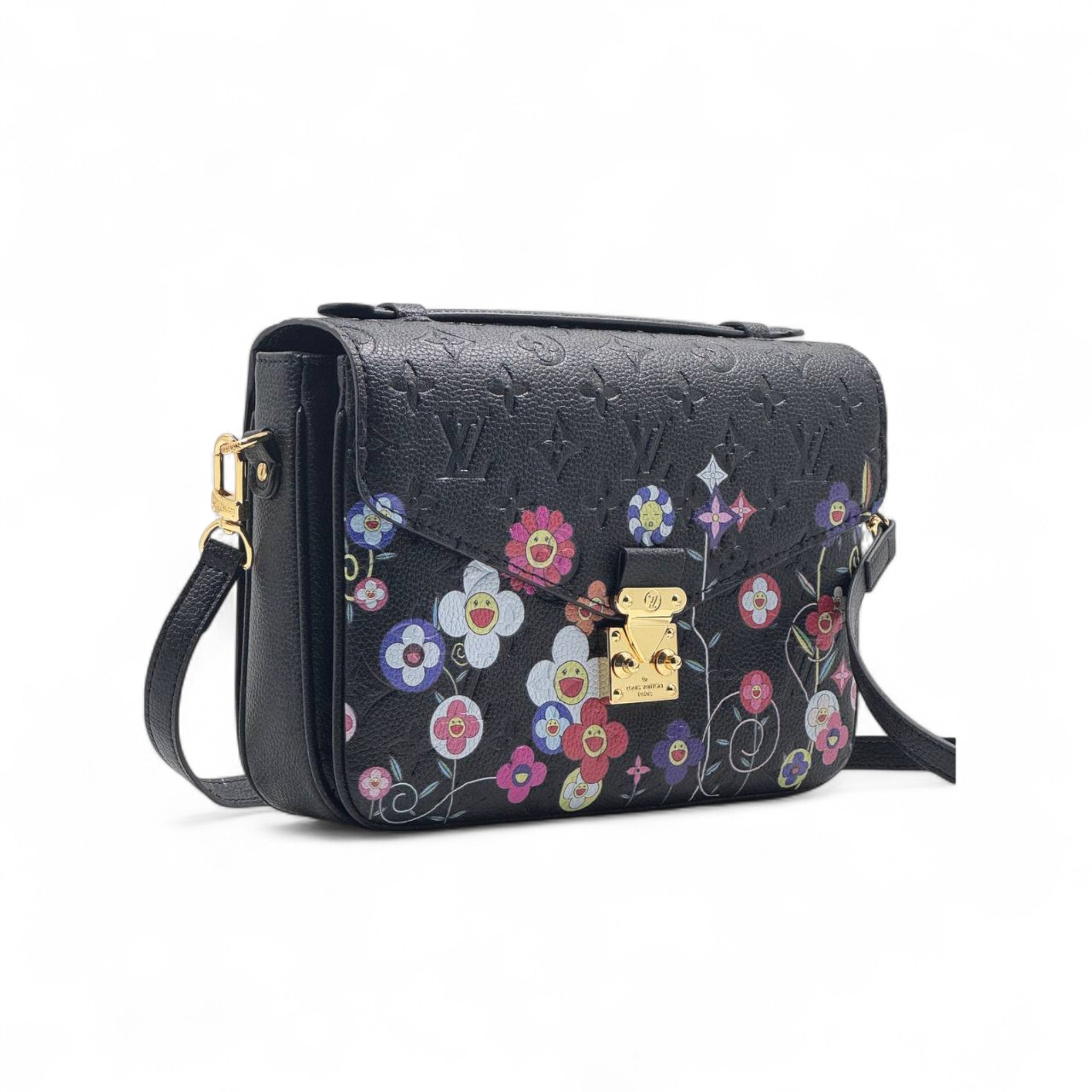 Louis Vuitton Black Floral Crossbody 🌸✨ | Limited Edition Art Series 🎨