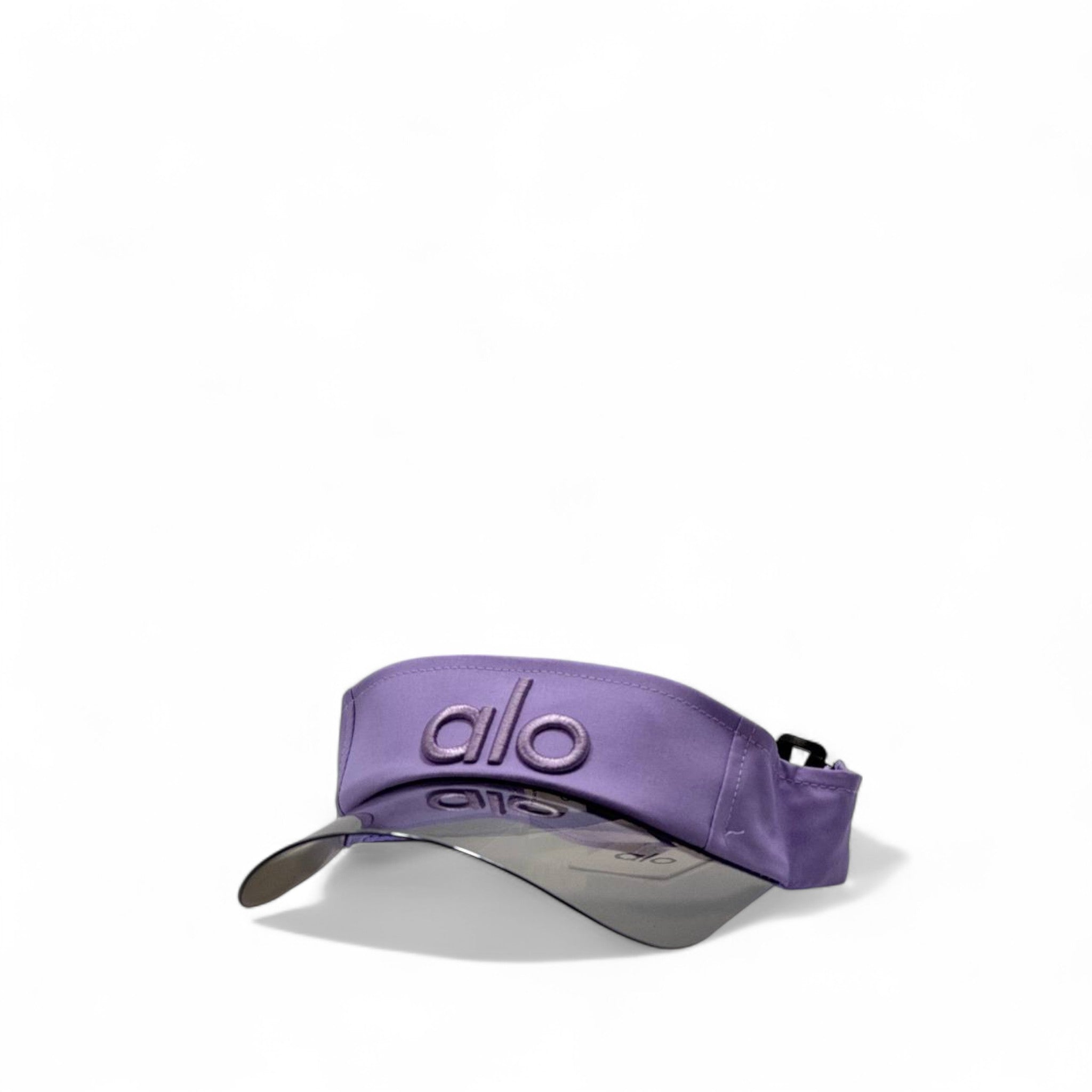 Alo Yoga Iridescent Visor Cap โ Lavender Edition with Box ๐โจ