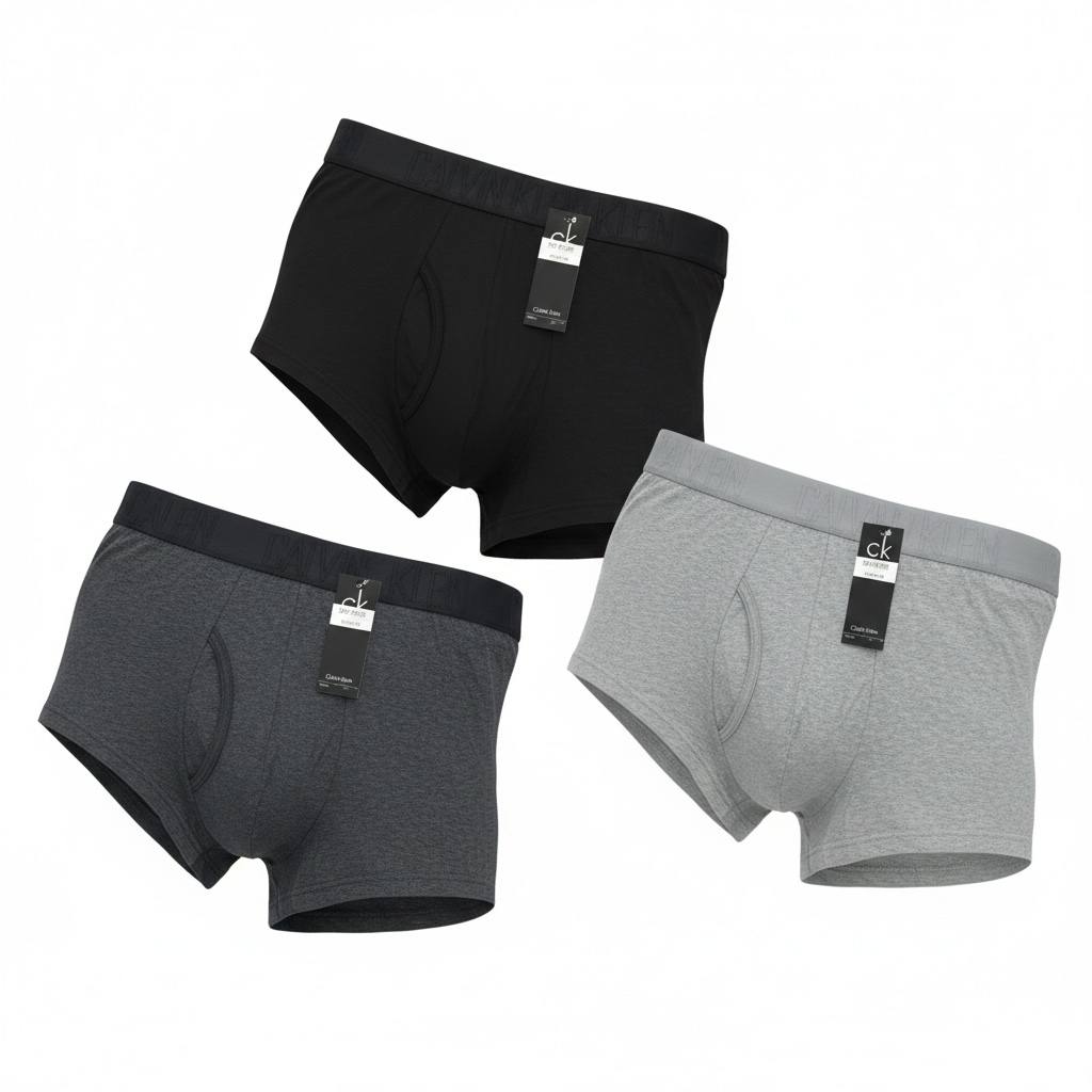 Calvin Klein 3-Pack Premium Boxer Briefs Classic Essentials 🩲✨🔥