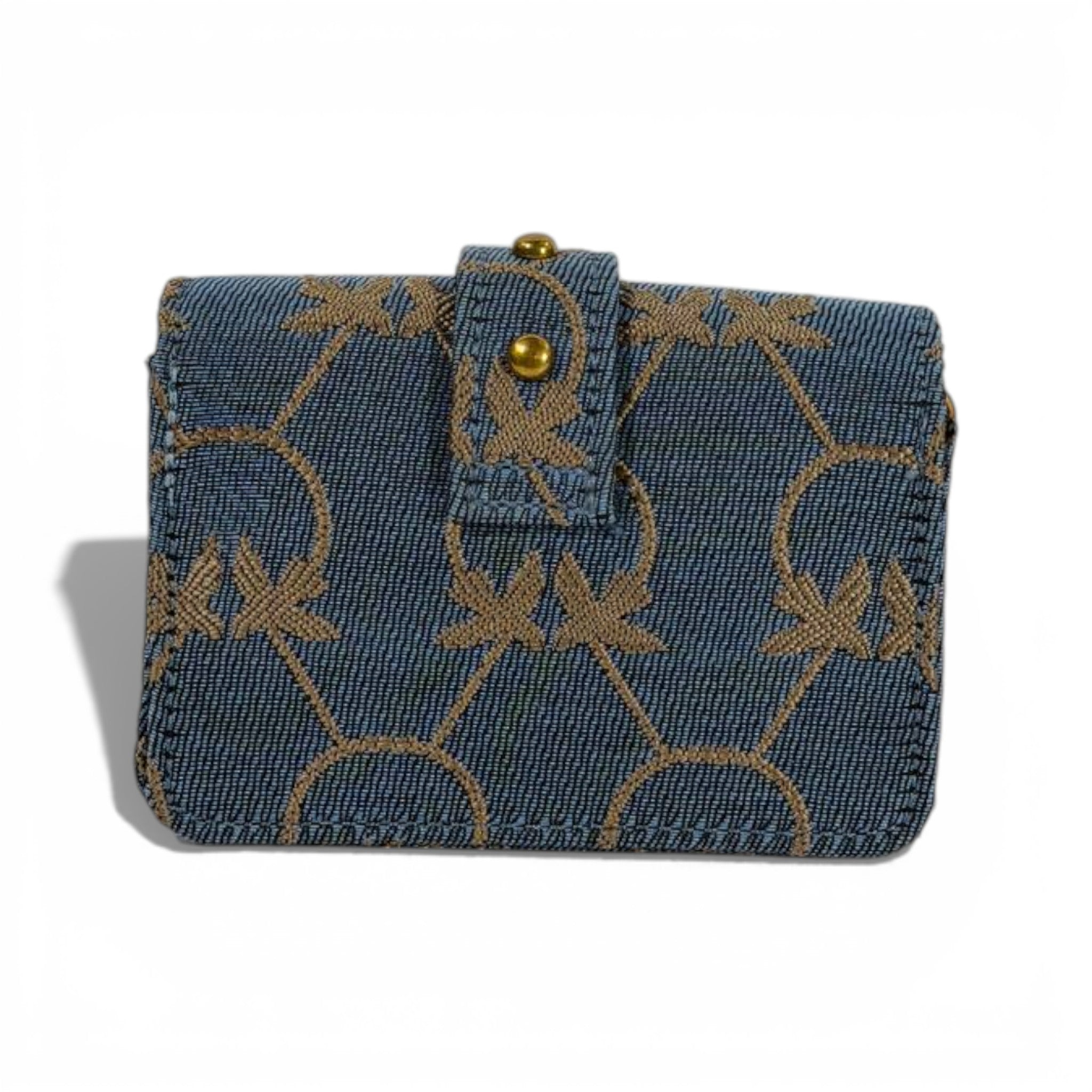π Pinko Love Style Mini Chain Bag β Denim Blue & Gold πβ¨