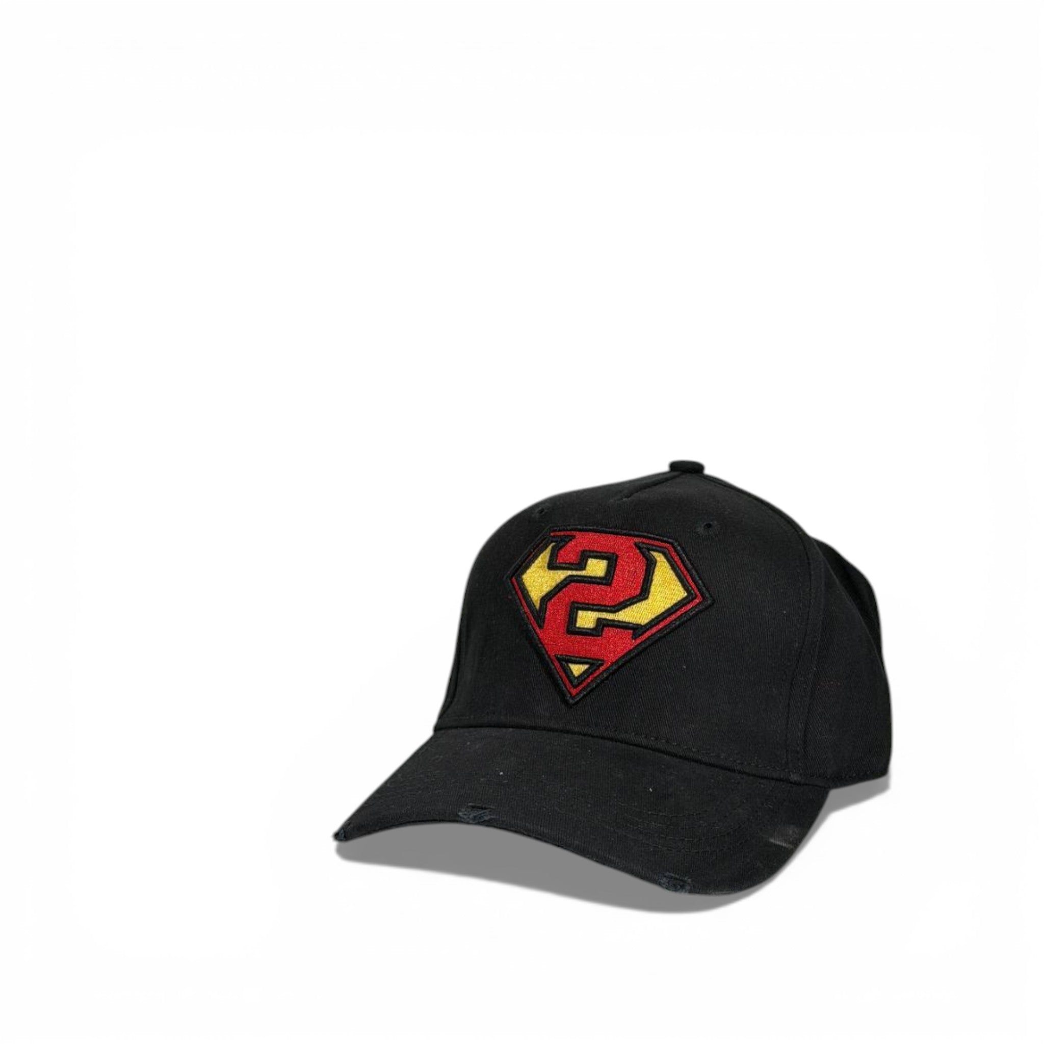 🧢 DSQ ICON Embroidered Baseball Cap – Black
