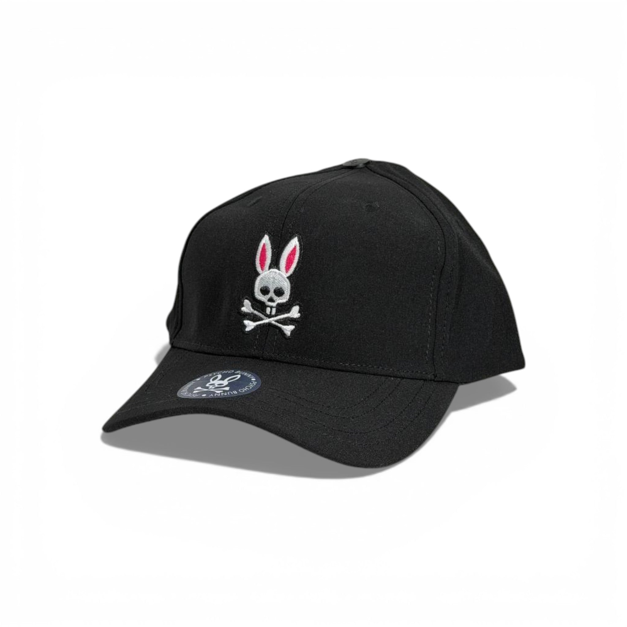 🧢 Psycho Bunny Skull Logo Baseball Cap – Bold Luxury Streetwear 🐰💀🔥