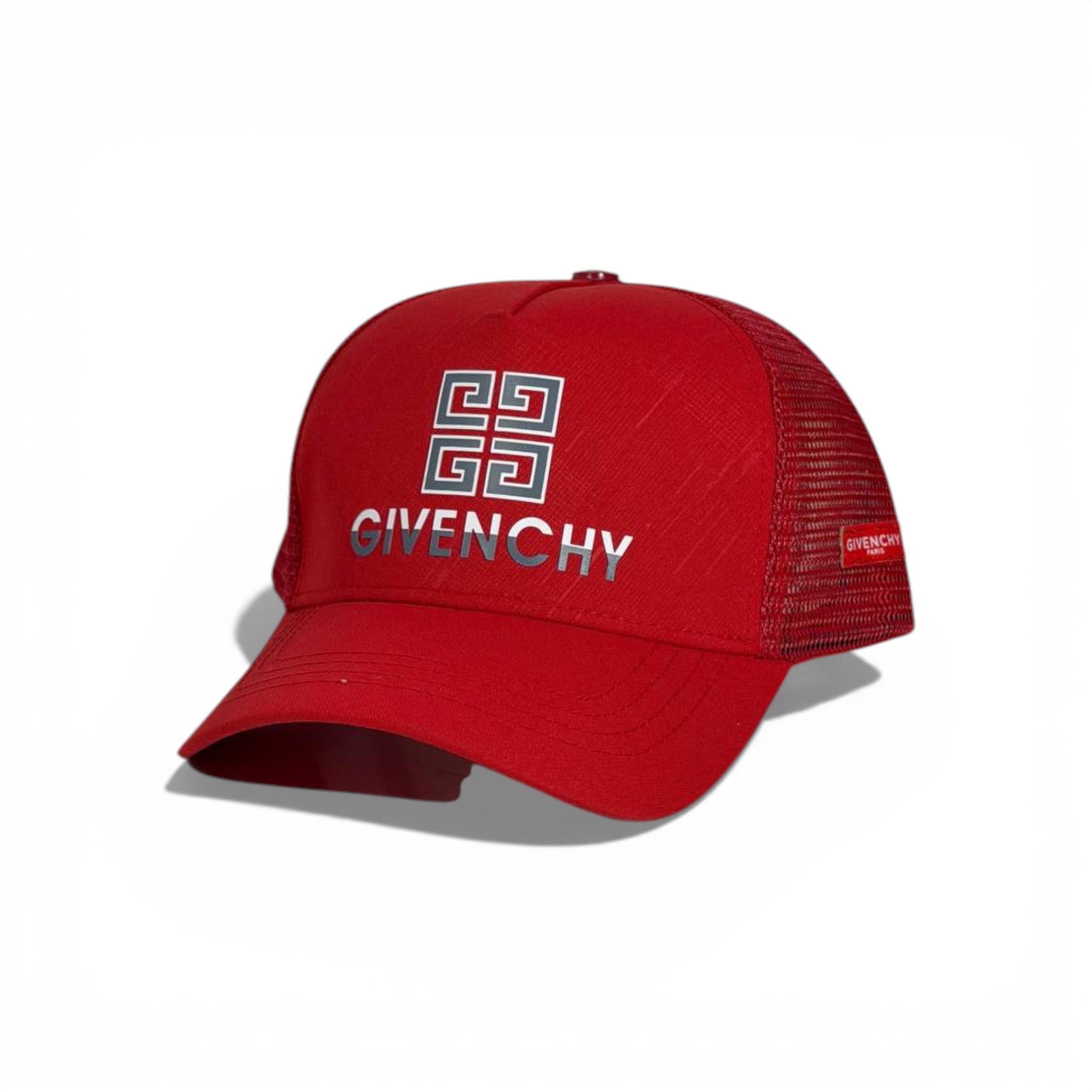 š§¢ Givenchy Red Trucker Cap ā Iconic 4G Logo Edition ā¤ļøš„
