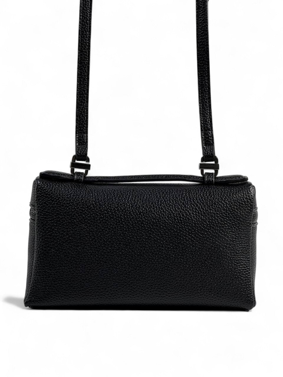 Loro Piana Black Leather Crossbody Bag đ¤â¨ | Luxury Structured Shoulder Purse