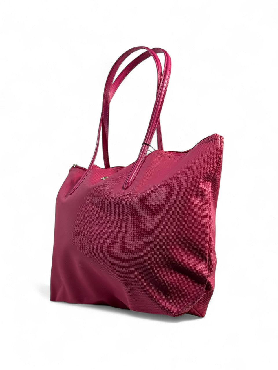 Lacoste Large Tote Bag β Bold Pink, Spacious & Stylish