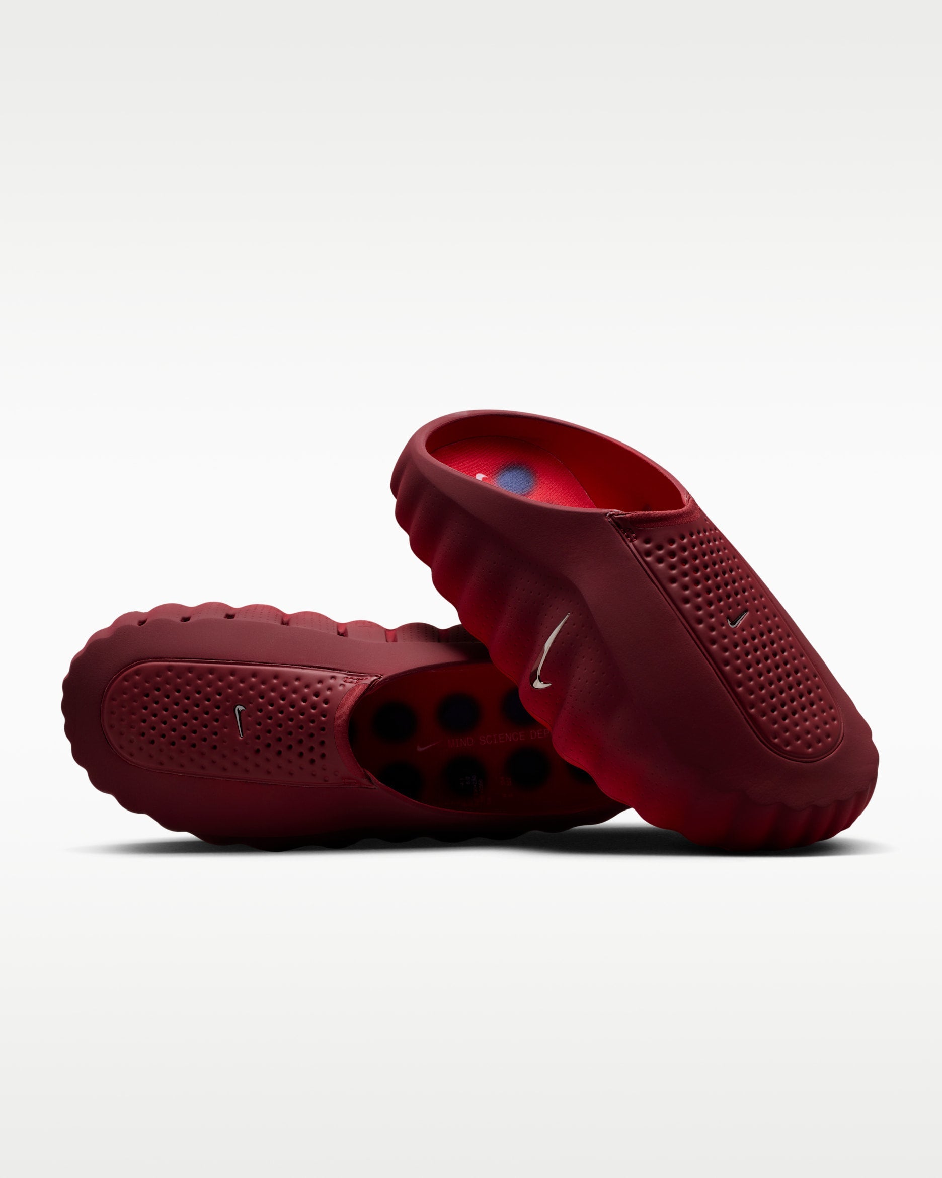 π Nike MIND Recovery Clogs β Deep Burgundy