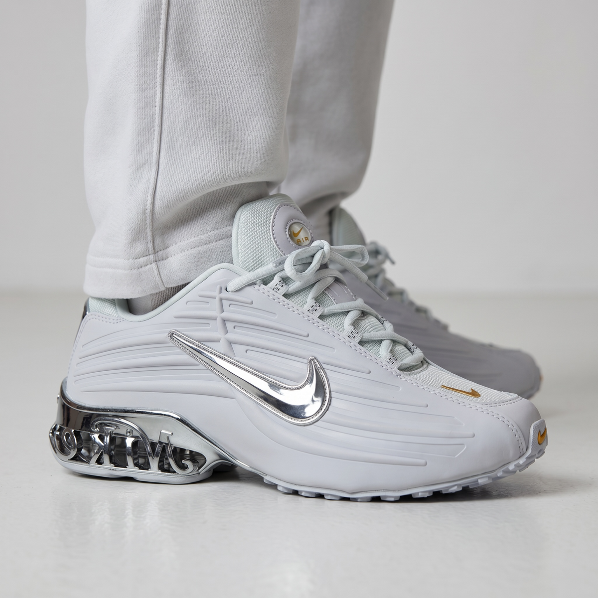 Nike Shox Chrome — Silver