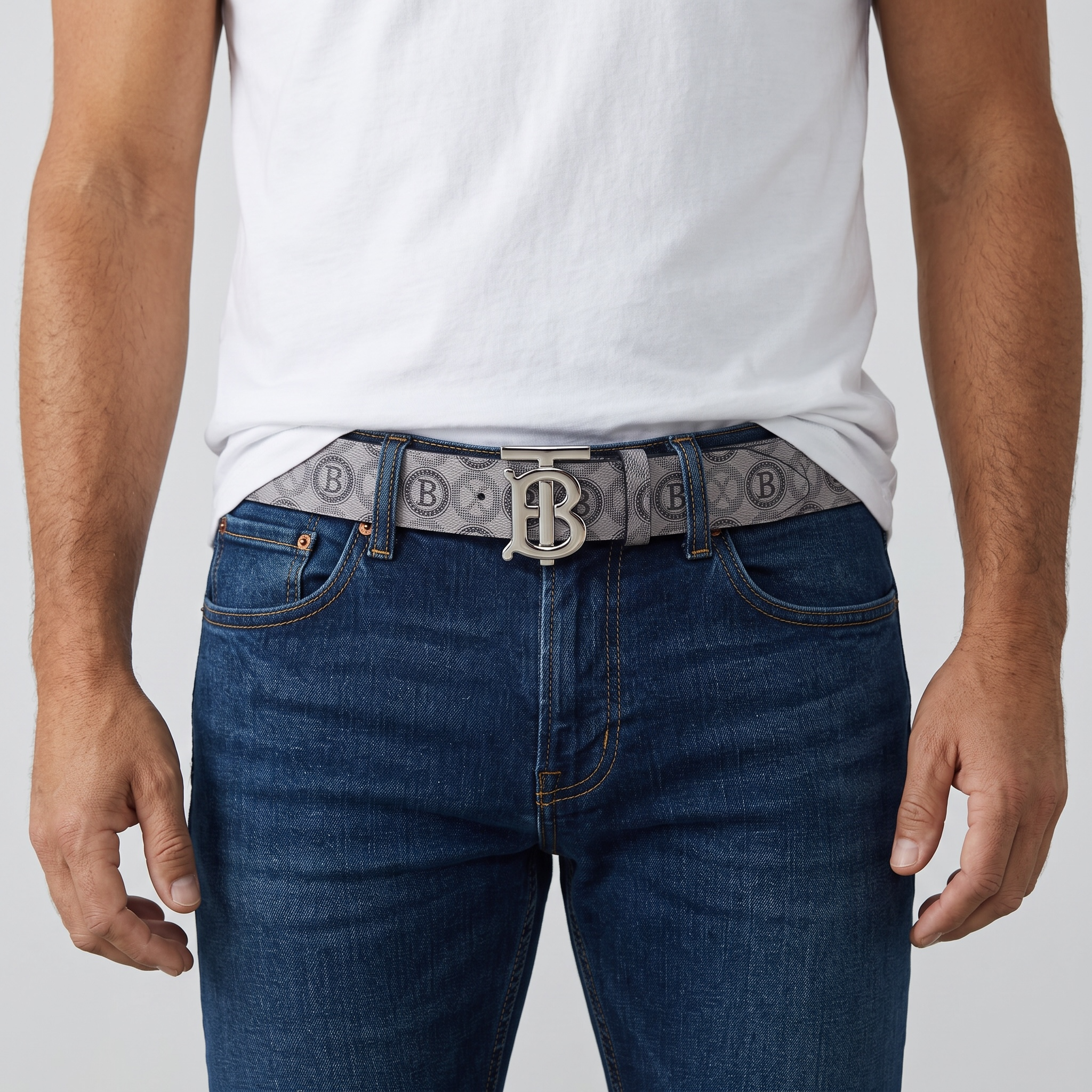 Burberry Luxury Check Belt β Buckle 115 cmπ€π₯
