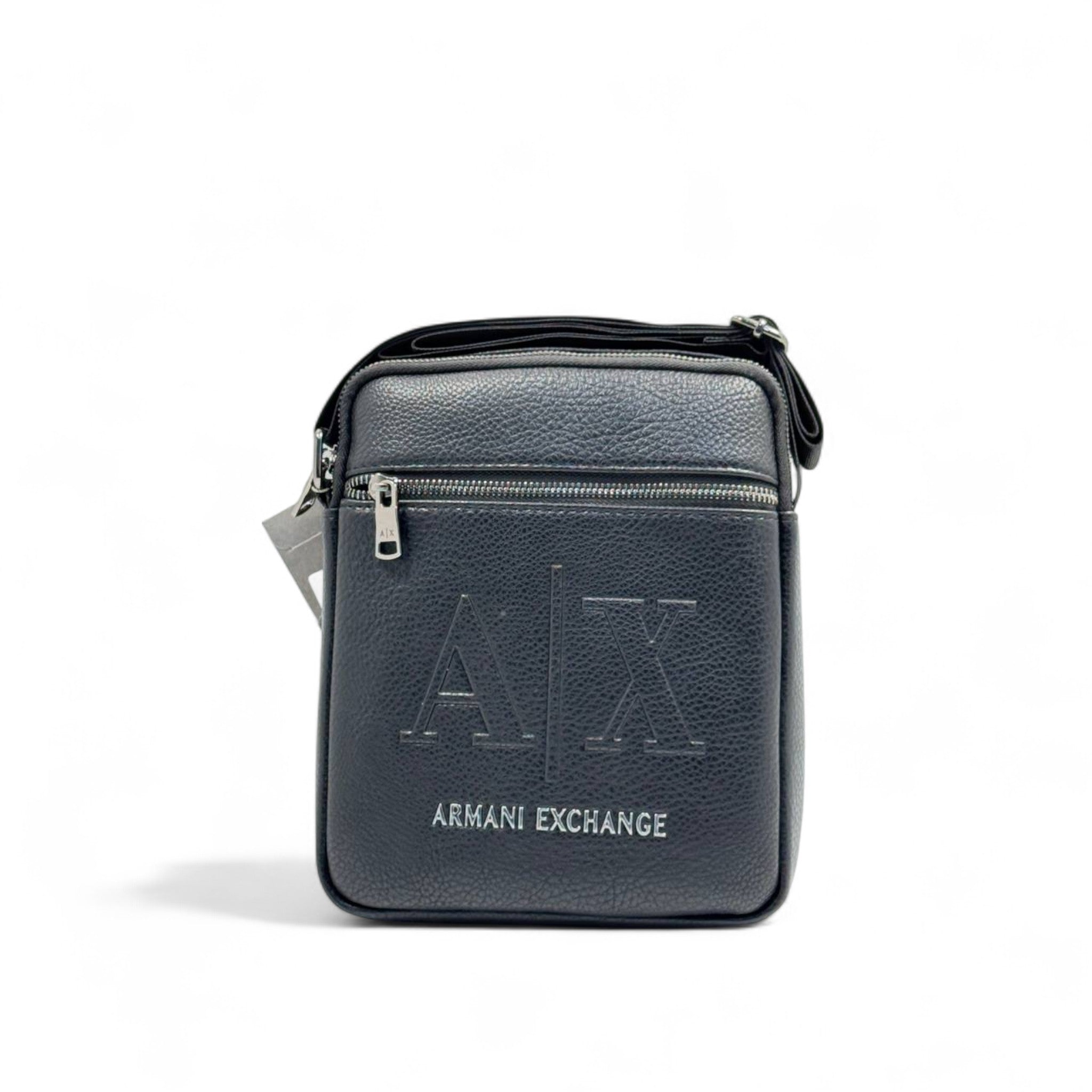 Armani Exchange Crossbody Bag β Black Pebbled Leather πΌβ¨