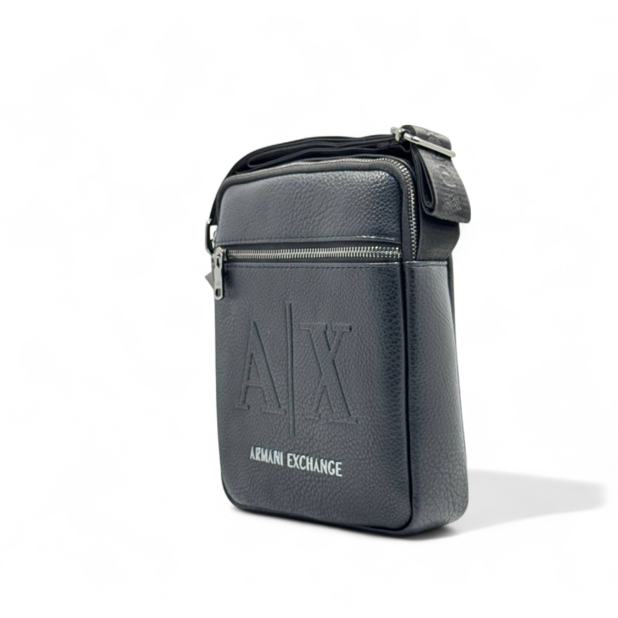 Armani Exchange Crossbody Bag β Black Pebbled Leather πΌβ¨