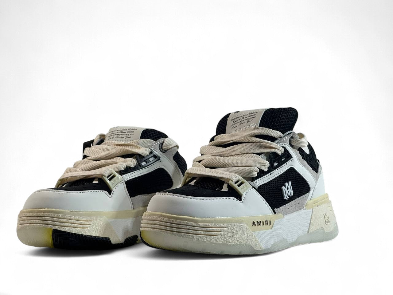 Amiri Skel Top White Black β Power Meets Style