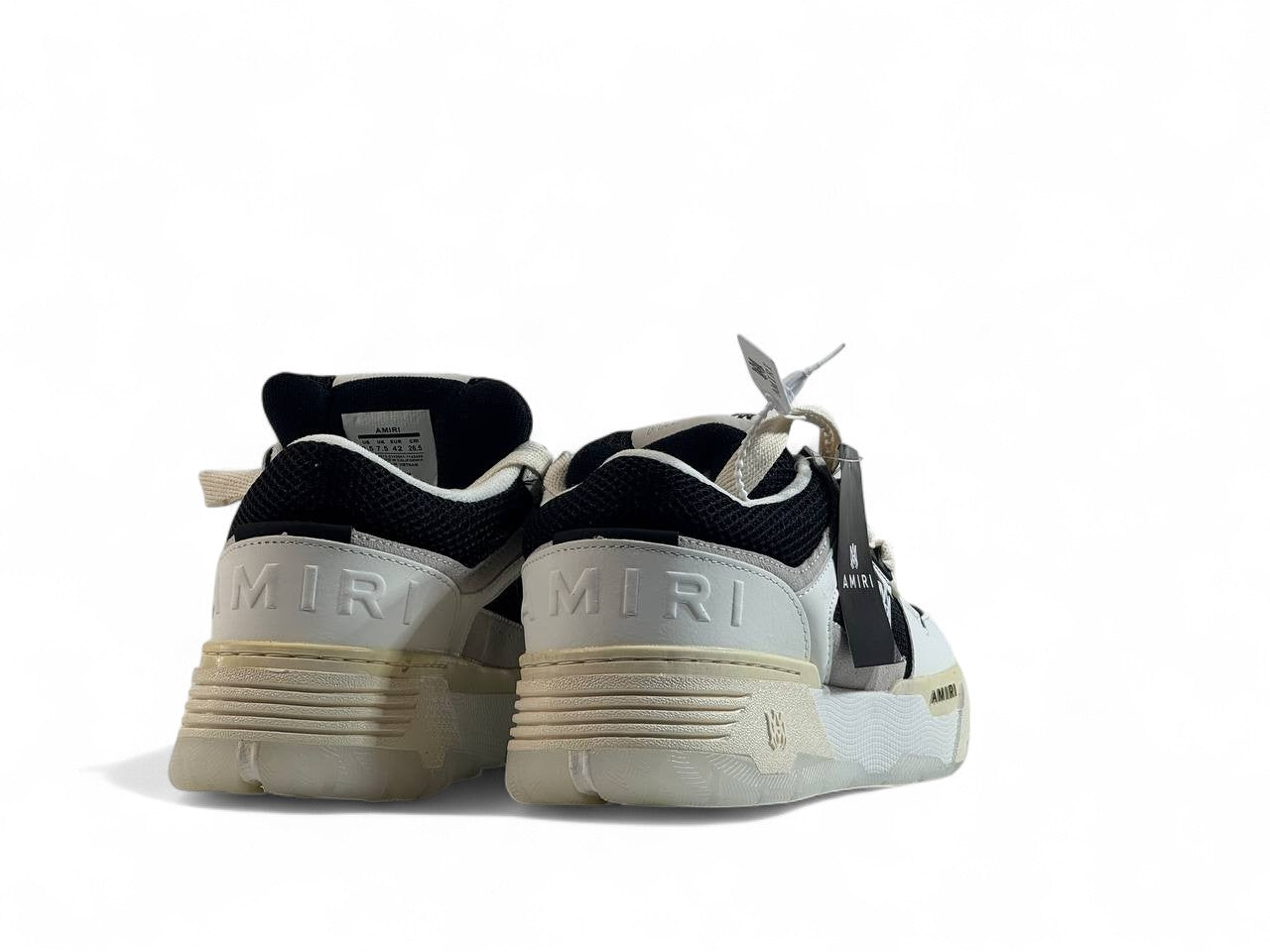 Amiri Skel Top White Black β Power Meets Style