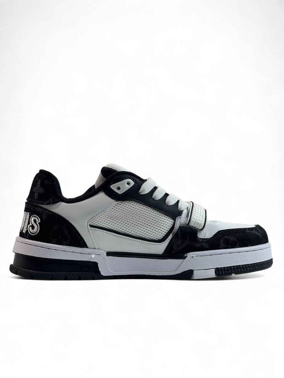 Louis Vuitton Trainer White Black – Power Meets Style