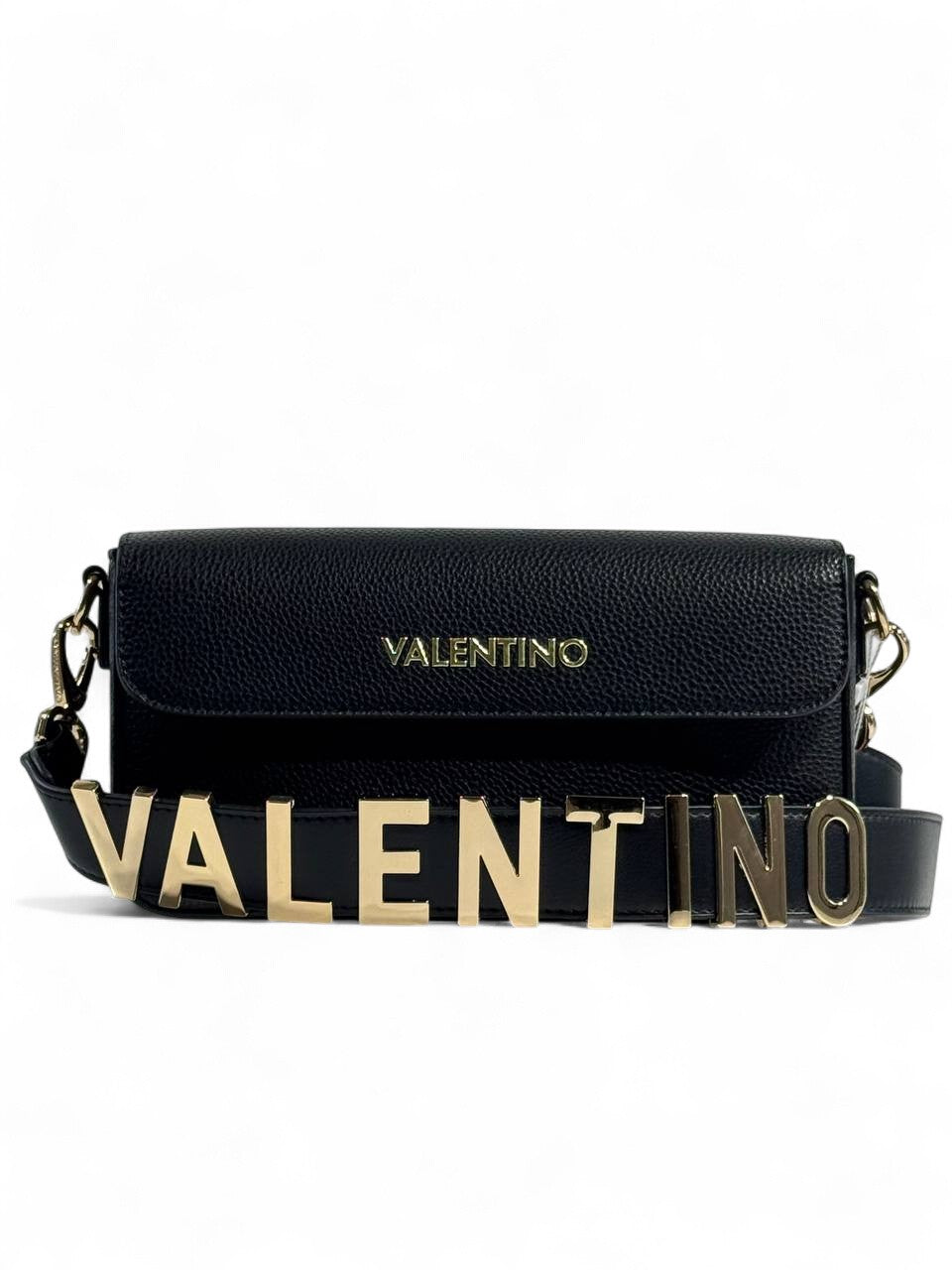 π« Valentino Mini Icon Crossbody β Black & Gold Edition π€