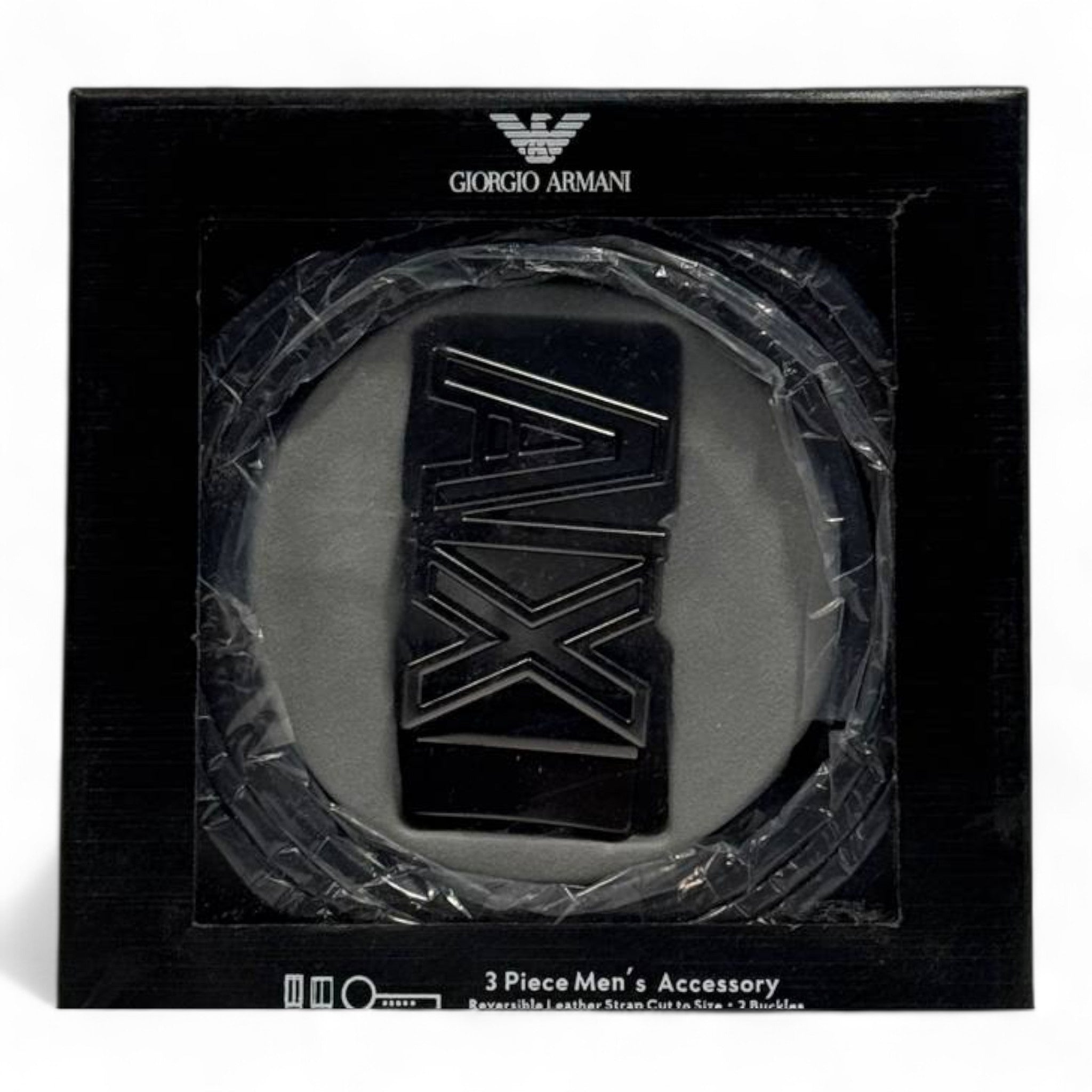 : π€ Armani Exchange A|X Reversible Leather Belt β Double Face 135cm β‘οΈ