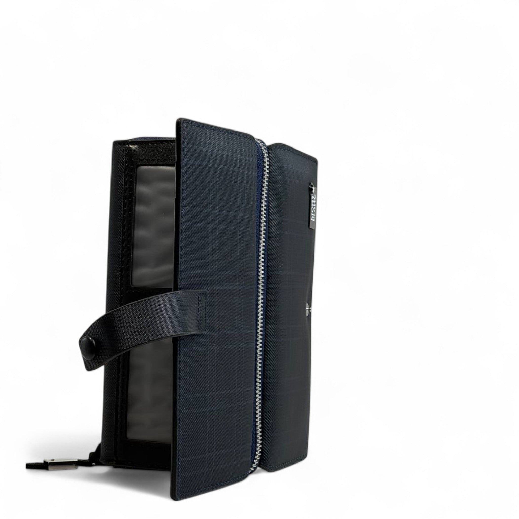 Montblanc Blue Check Long Wallet – Signature Edition