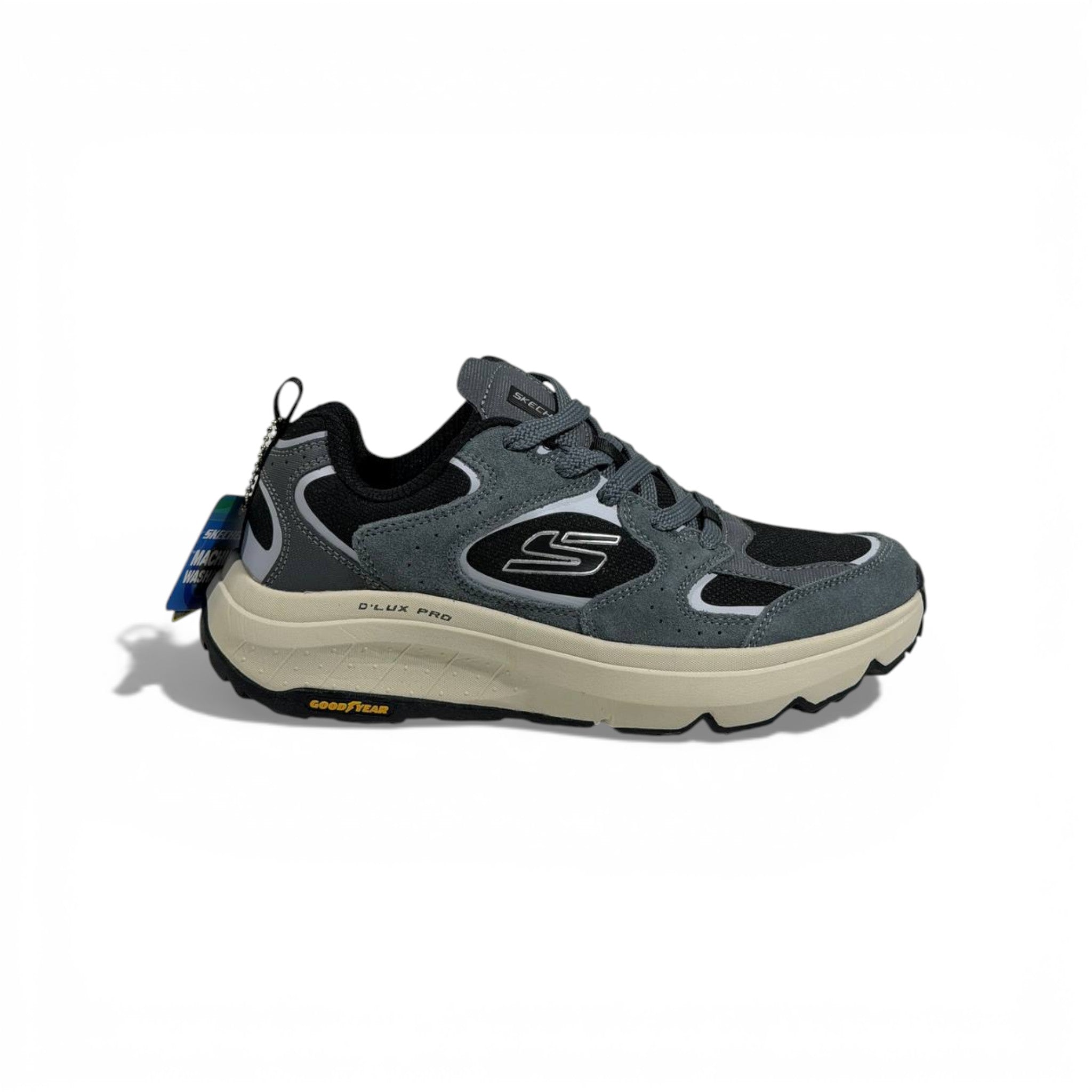 🩶 Skechers D’Lux Pro x Goodyear Sneakers – Ultimate Comfort & Durable Performance 👟✨