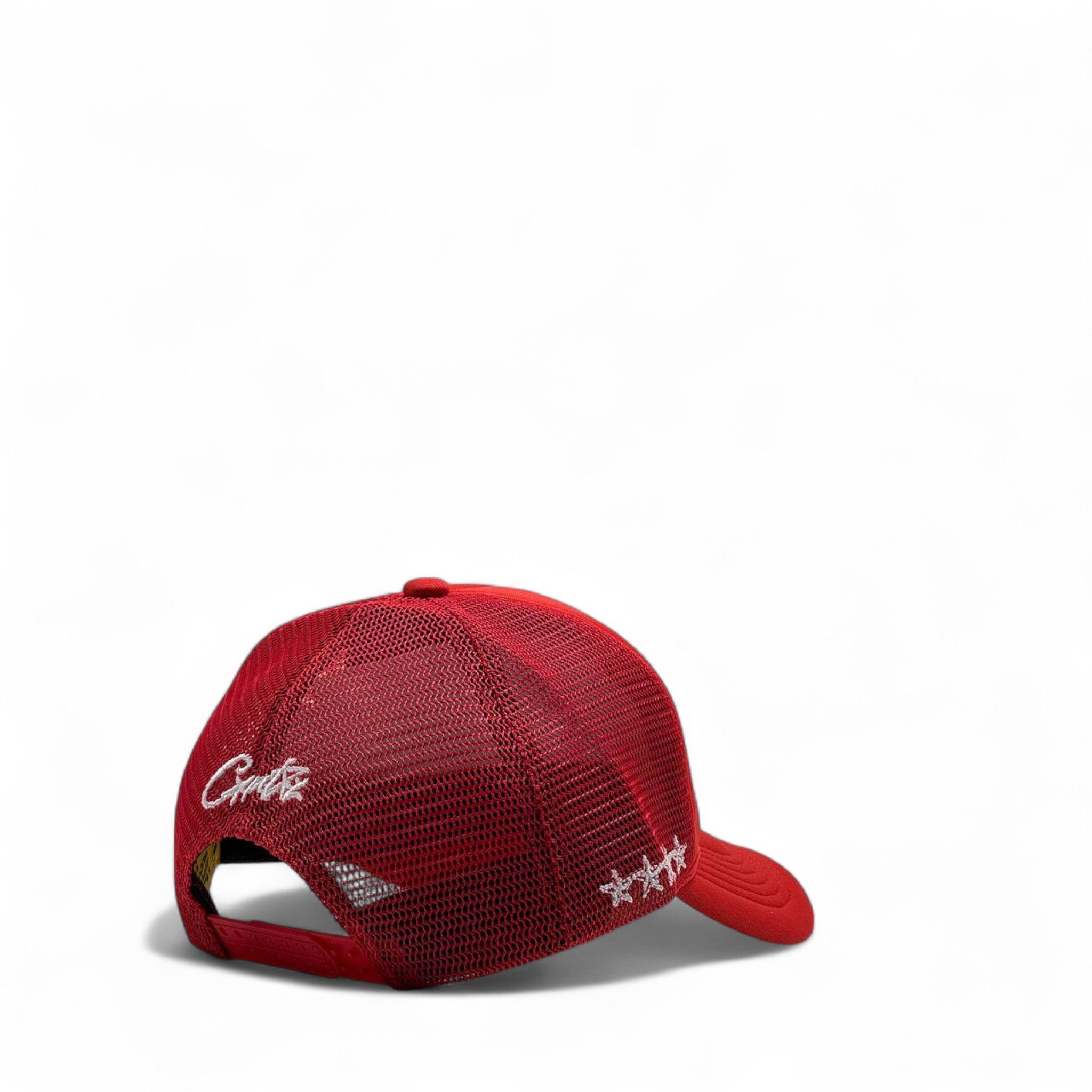 Corteiz Tank Trucker Cap – Red Reign Edition ❤️🚨