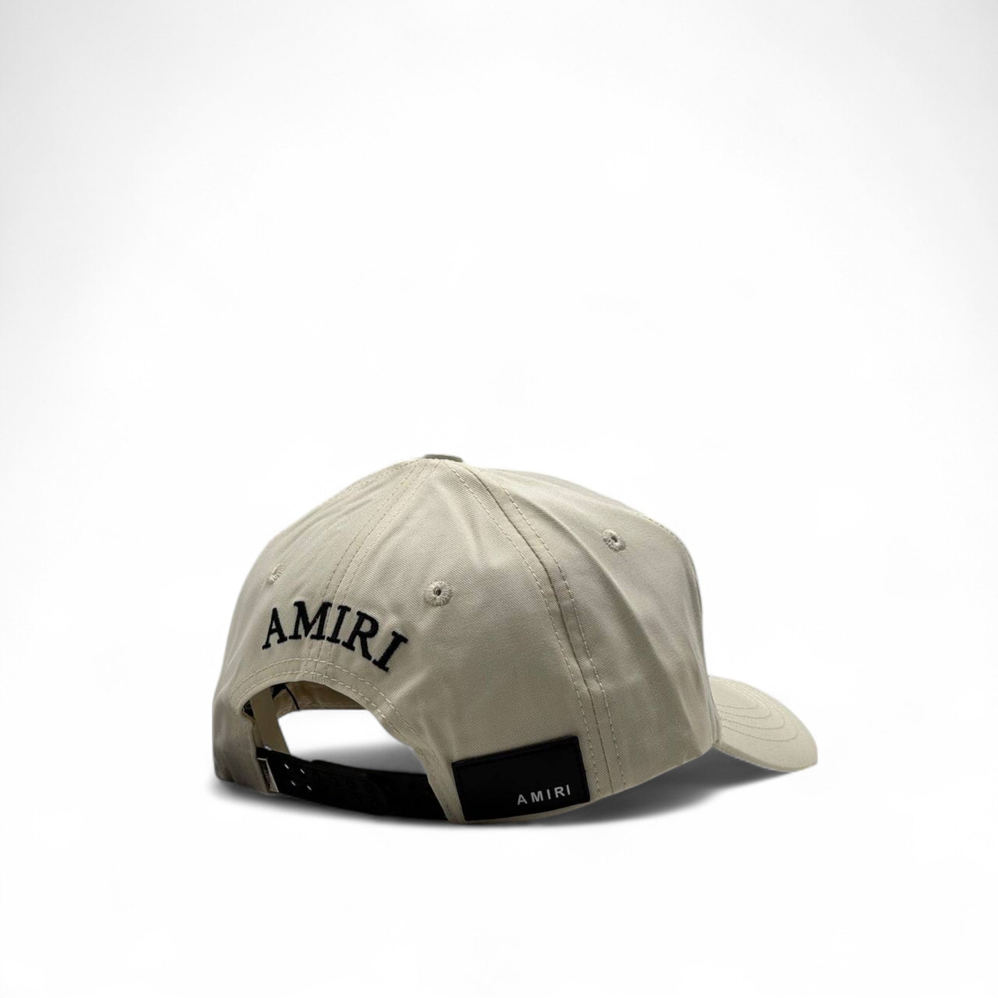 Amiri Signature Logo Baseball Cap β Cream Edition π€π§’