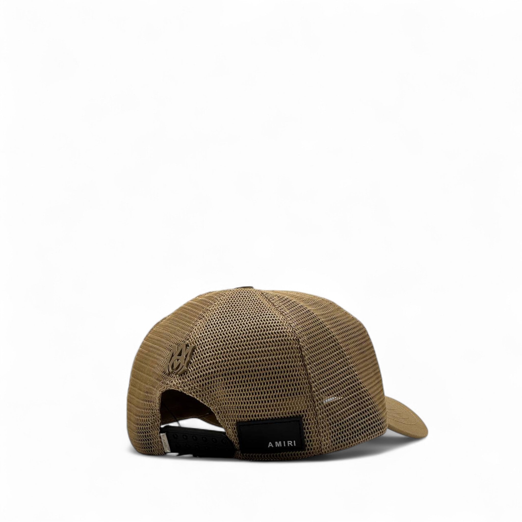 Amiri Jazz CafΓ© Hollywood Trucker Cap β Brown Rhythm Edition π·π€