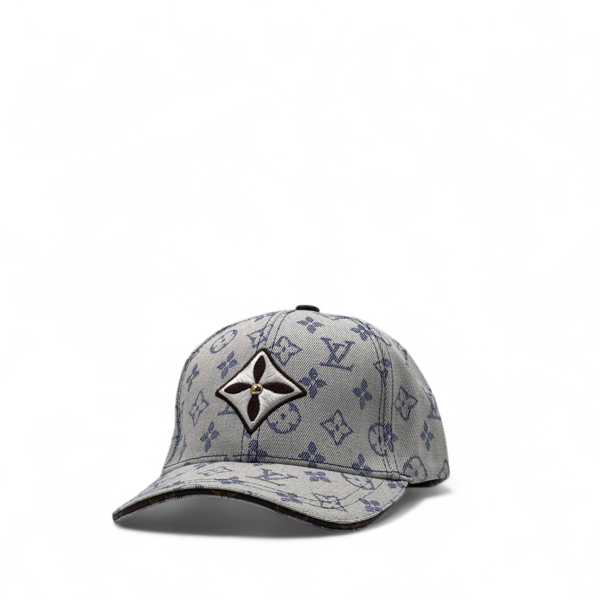 Louis Vuitton Blue Monogram Denim Cap β Star Patch Edition ππ§’