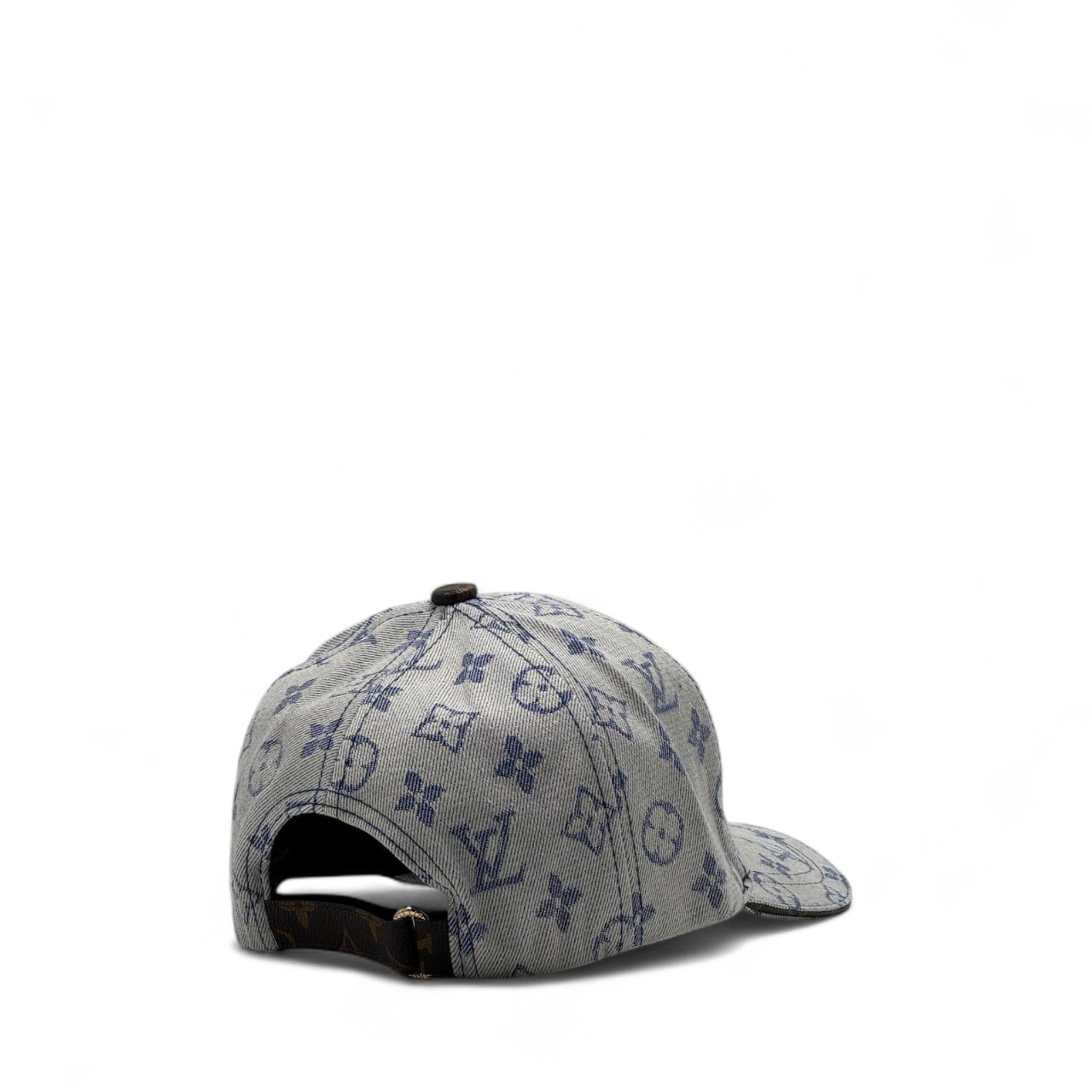 Louis Vuitton Blue Monogram Denim Cap β Star Patch Edition ππ§’