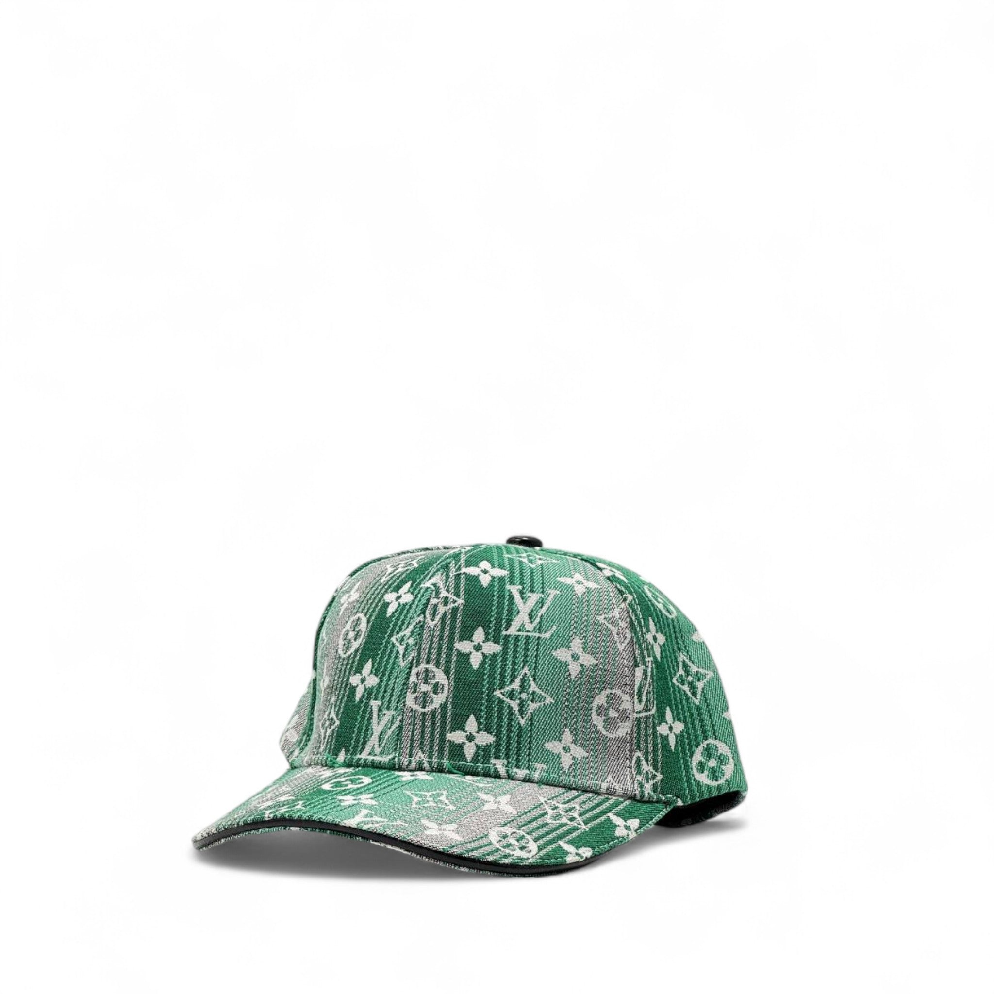 Louis Vuitton Monogram Gradient Cap β Emerald Green Edition πβ¨