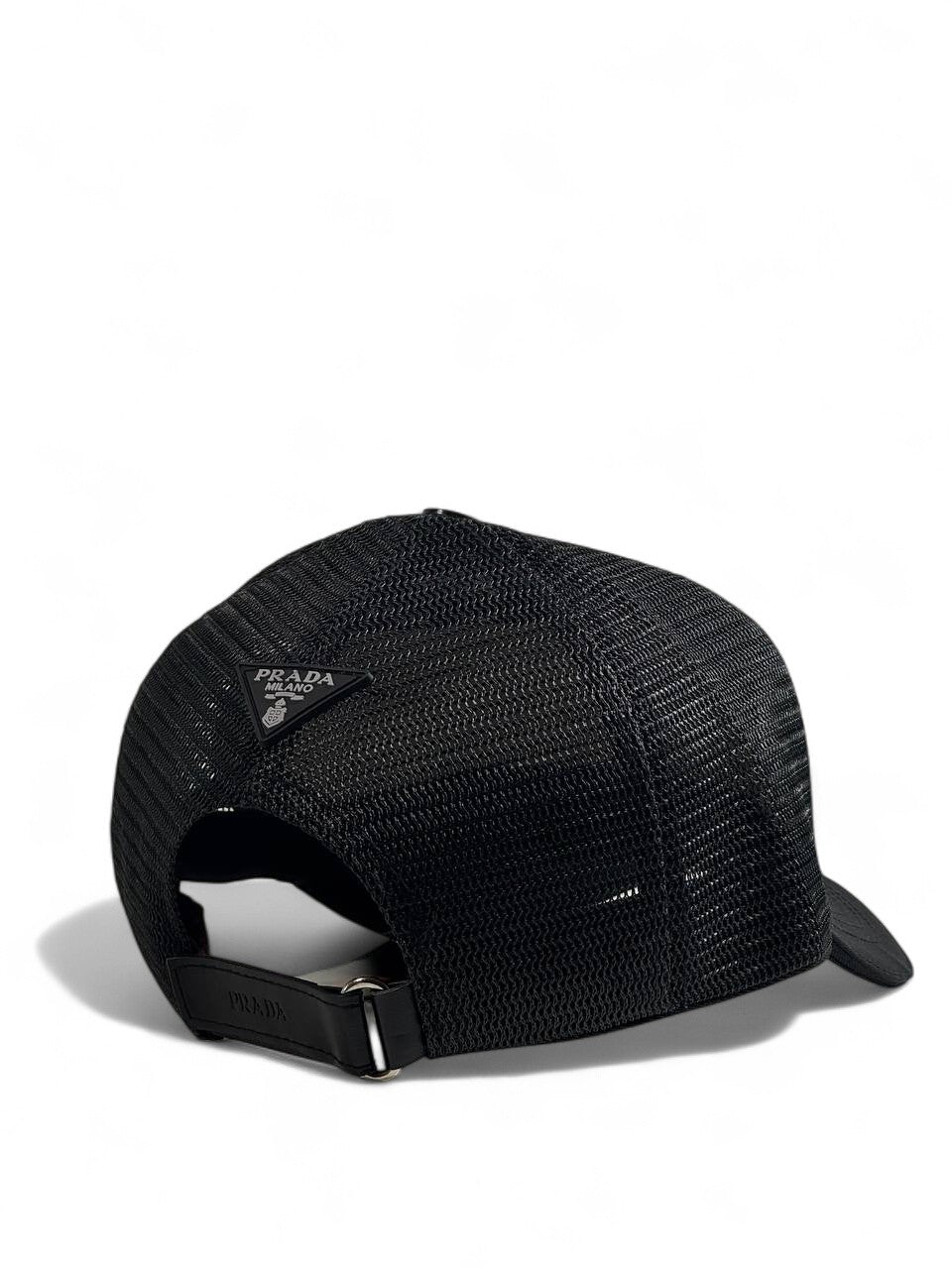 π€ Prada Black Mesh Logo Cap π€