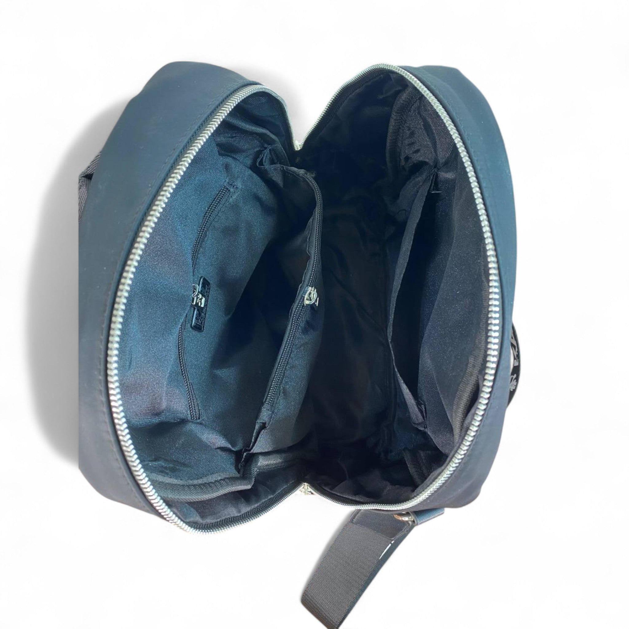 Karl Lagerfeld Black Nylon Backpack π€ β Parisian Street Style Meets Function