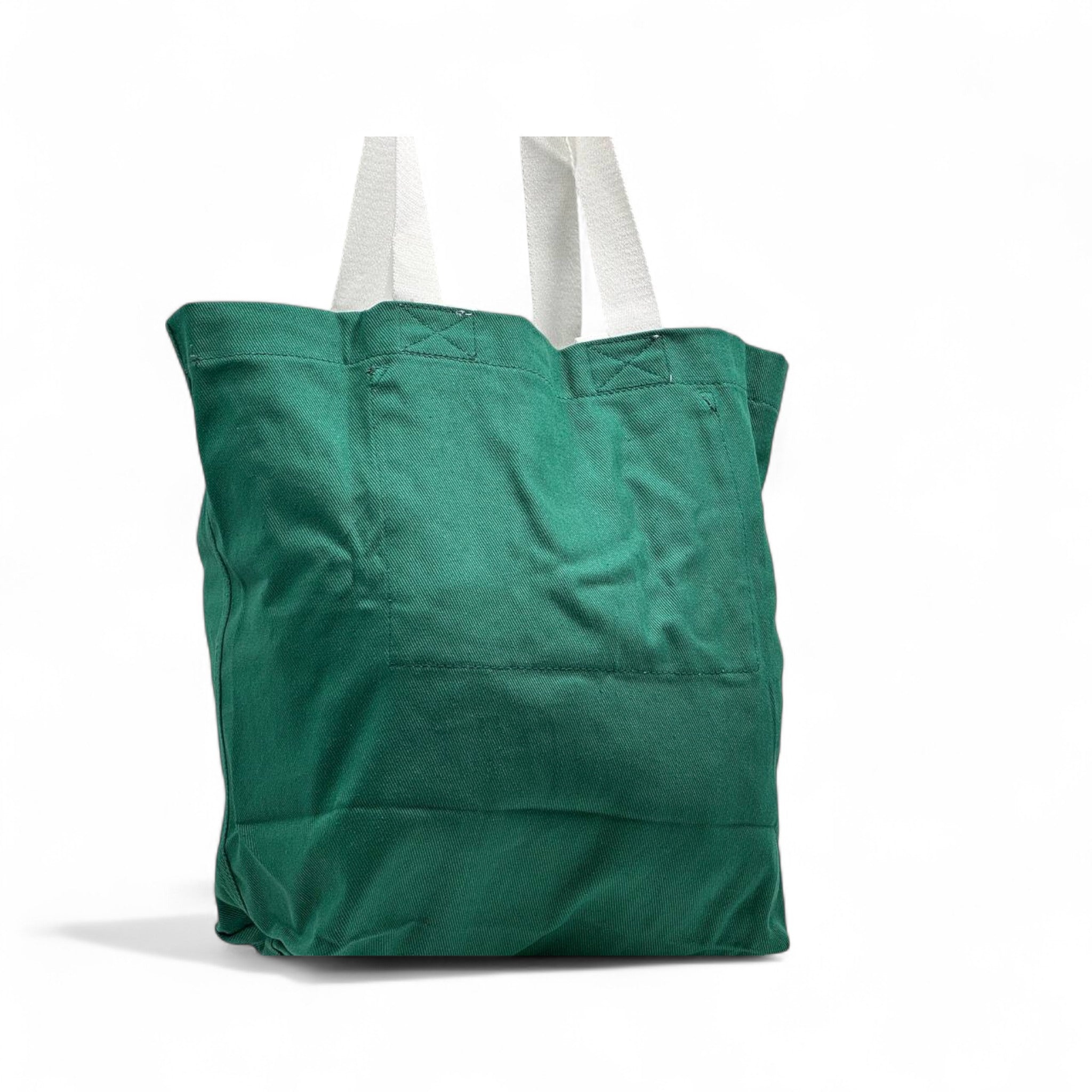 Lululemon Everyday Canvas Tote โ Forest Green with White Logo ๐ฟ๐