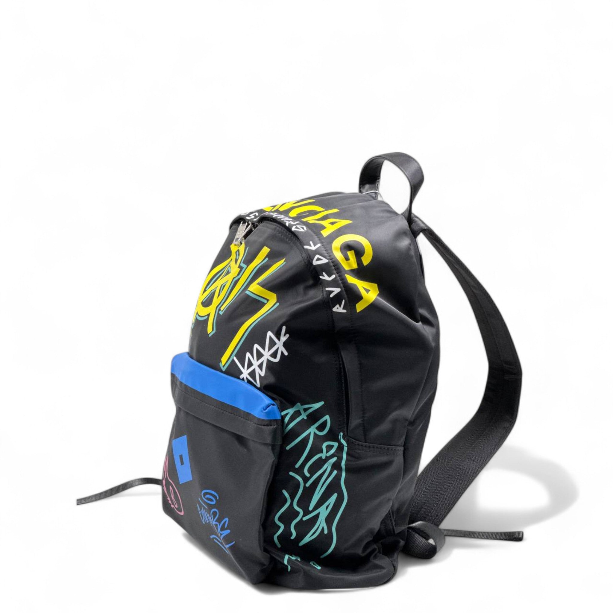 Balenciaga Graffiti Paris Multicolor Backpack