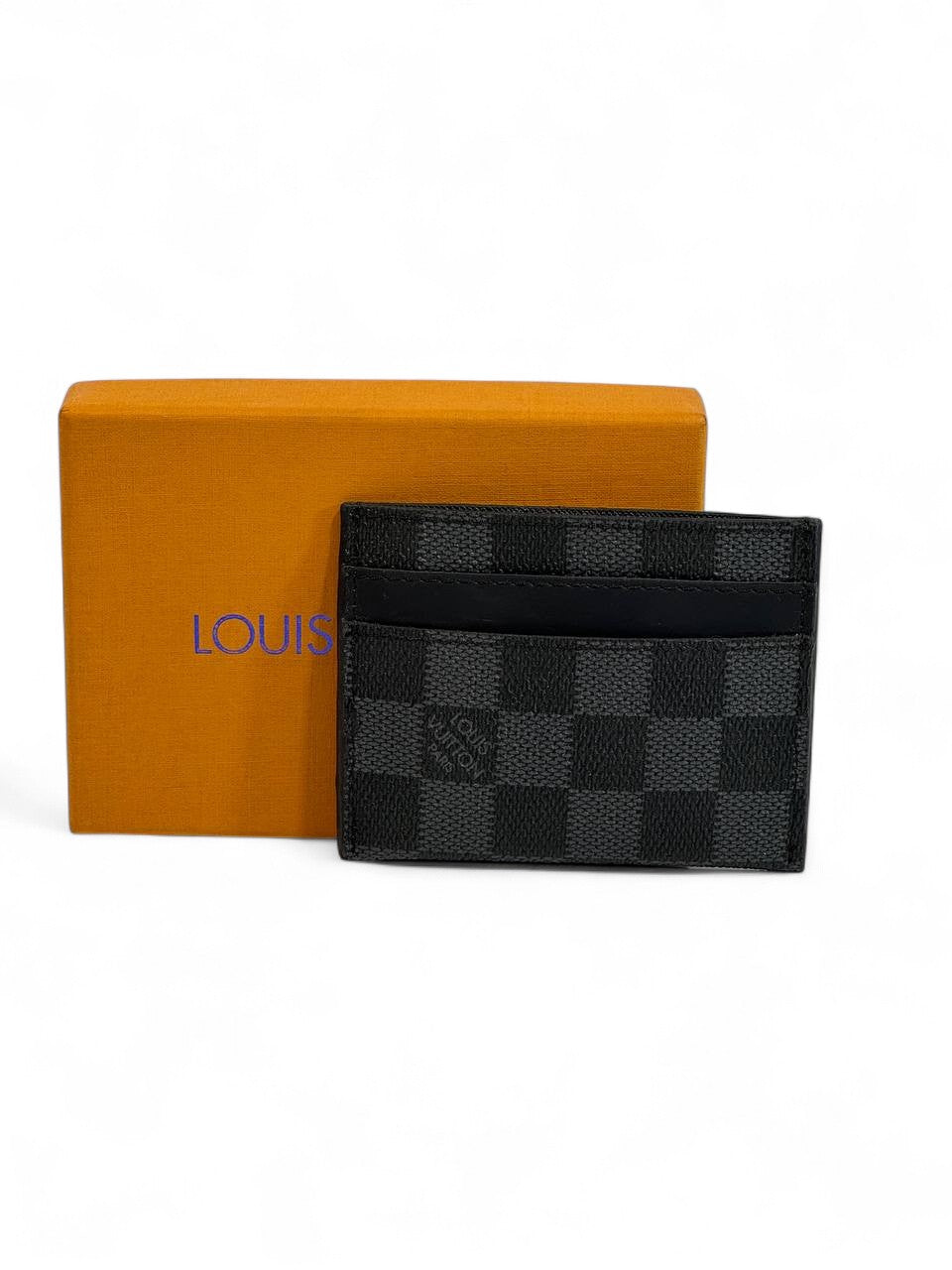 π€ Louis Vuitton Damier Graphite Card Holder β Sleek Luxury, Everyday Style πΌ