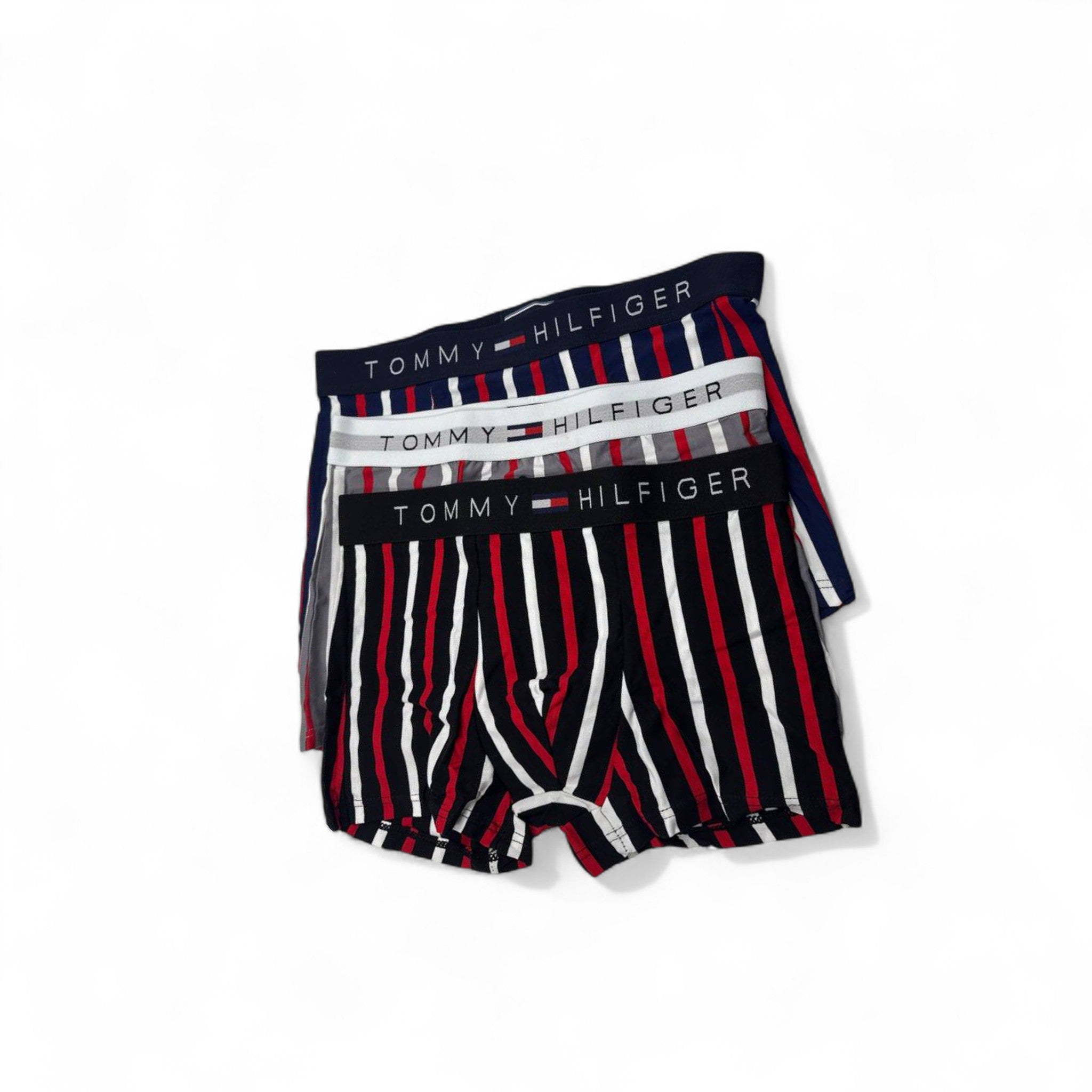 Tommy Hilfiger Striped Boxer Briefs - 3 Pack π΅π΄βͺ | Bold & Comfy Style
