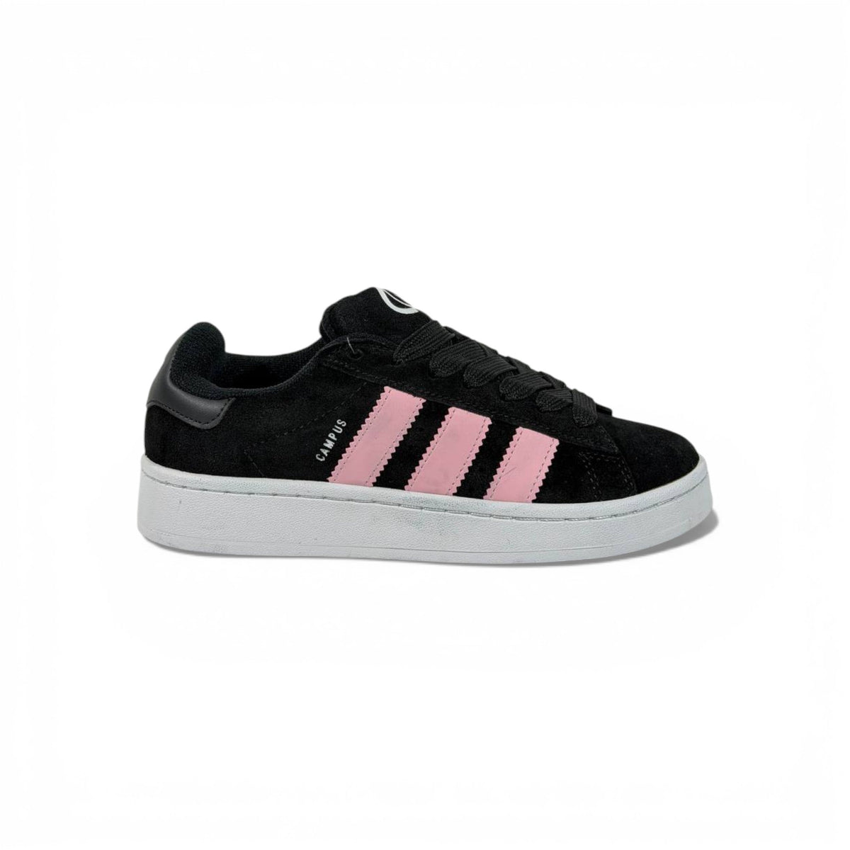 🖤💗 Adidas Campus Sneakers – Black & Pink | Women