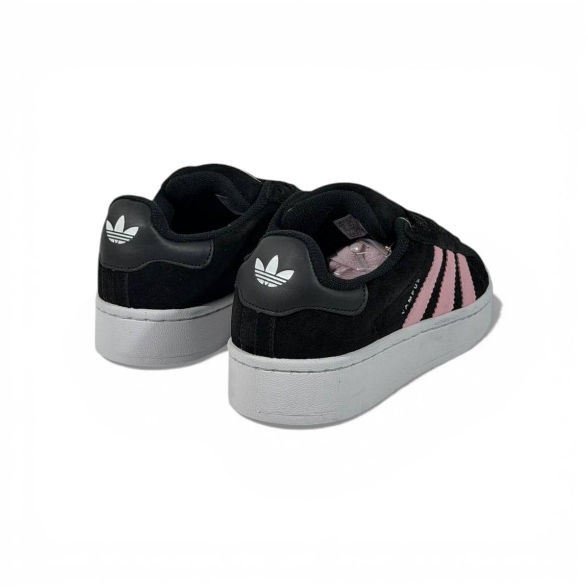🖤💗 Adidas Campus Sneakers – Black & Pink | Women