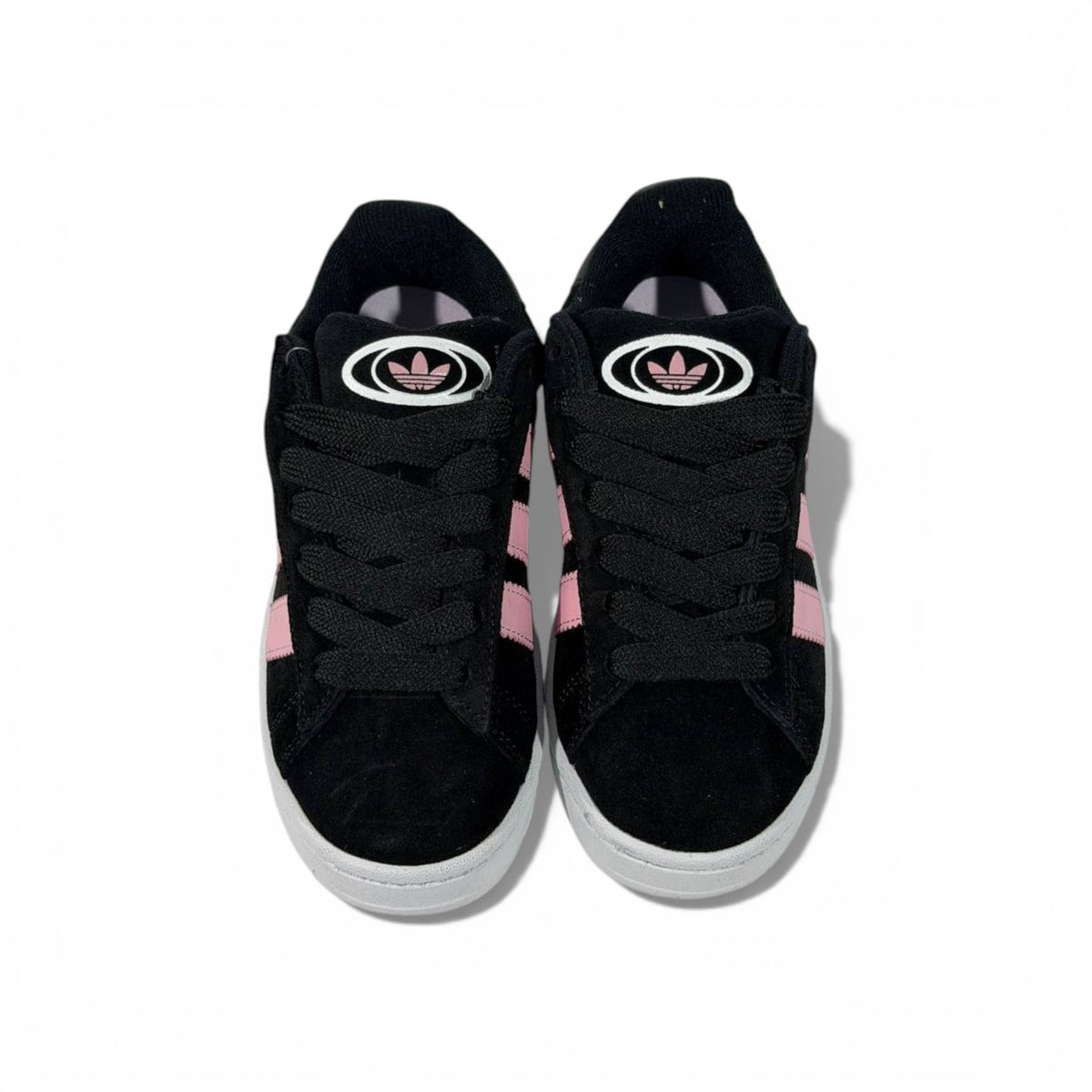 🖤💗 Adidas Campus Sneakers – Black & Pink | Women