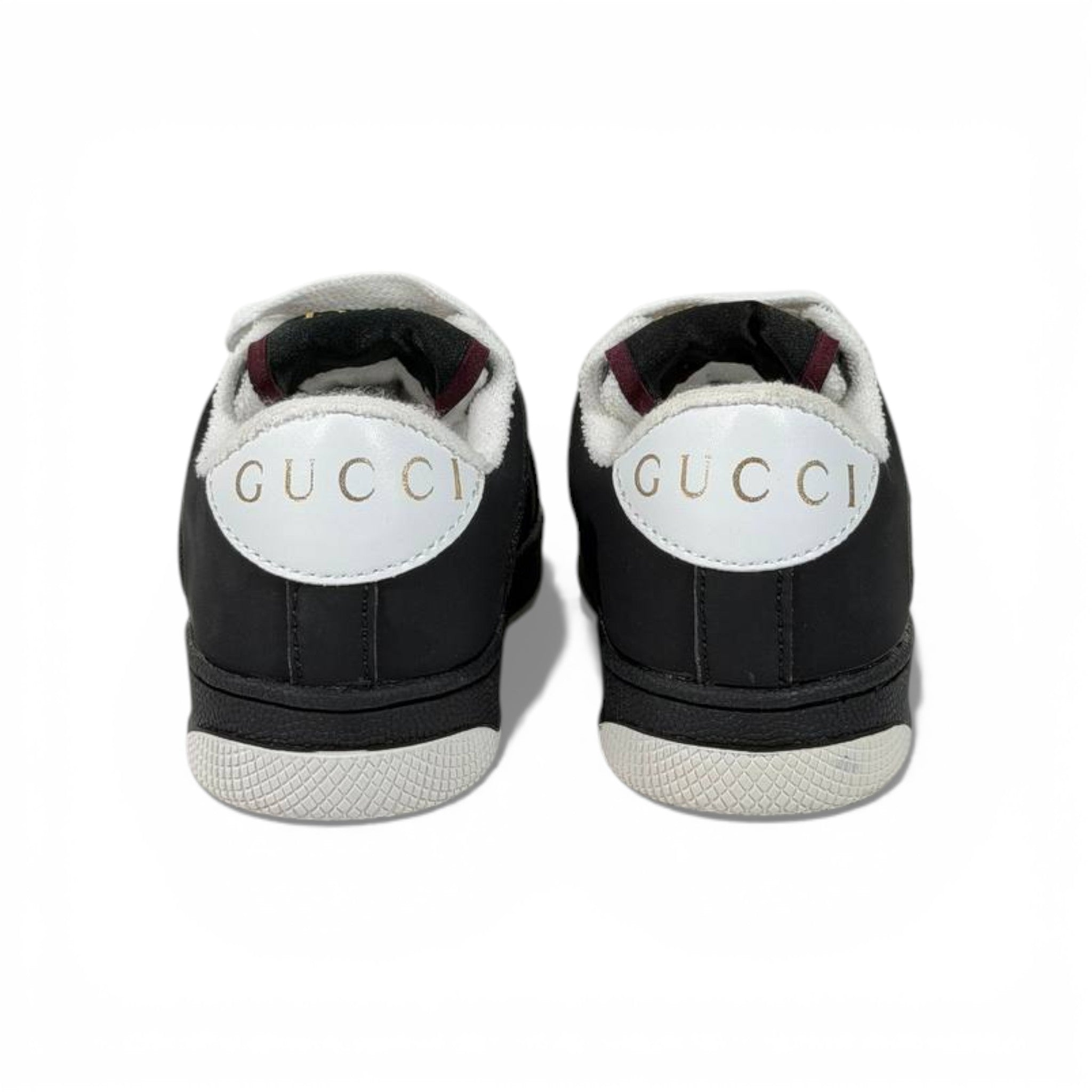 Gucci Kids Black Sneakers β Classic Style with Sparkle Details β¨π
